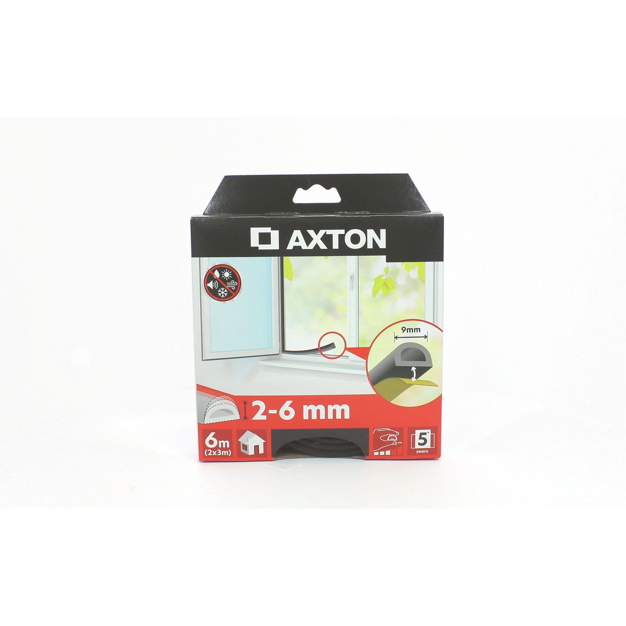 Banda etansare Axton , 2-6 mm, 6 m, pentru usi si ferestre