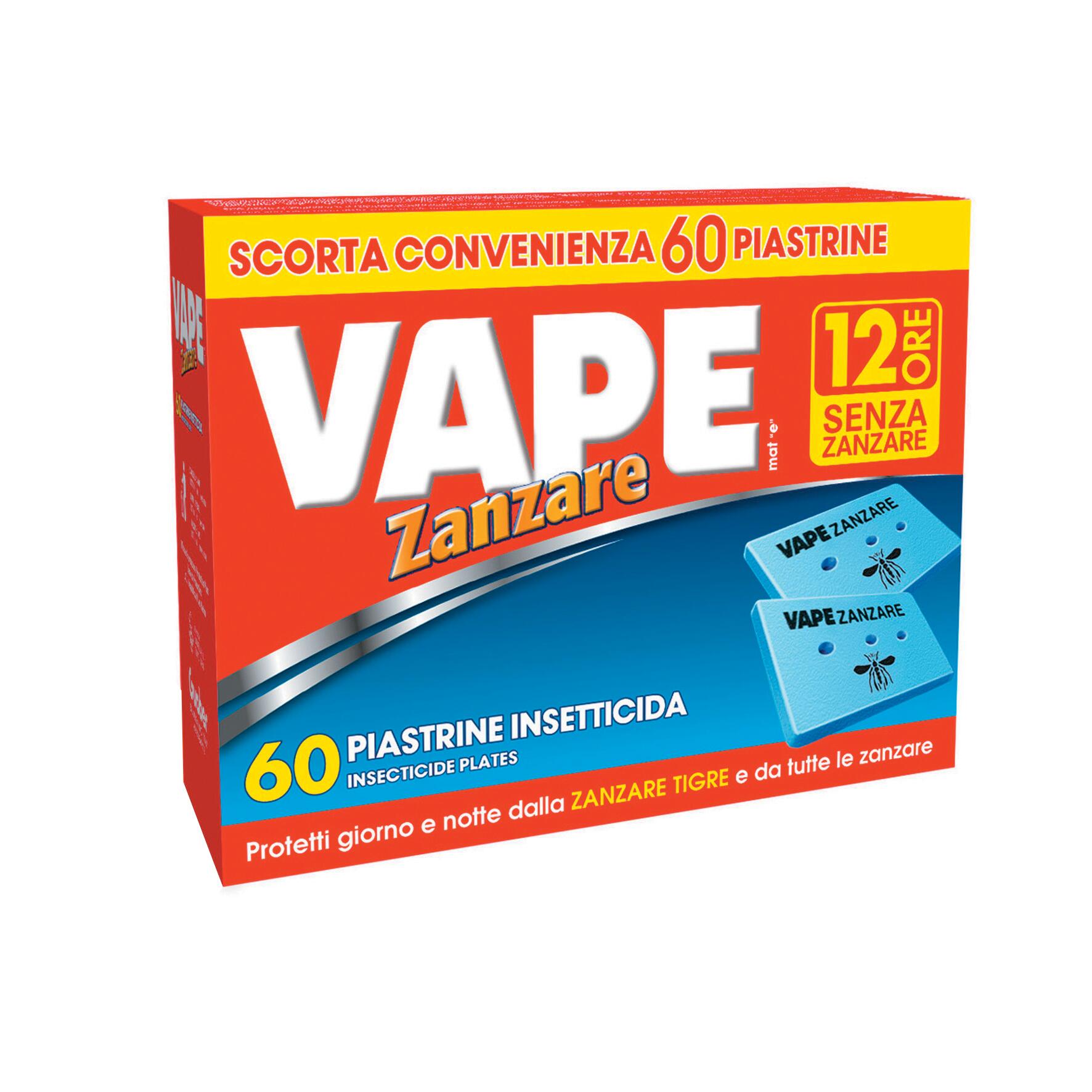 Insetticida ricarica per zanzare VAPE Classic, 60 pezzi | Leroy Merlin