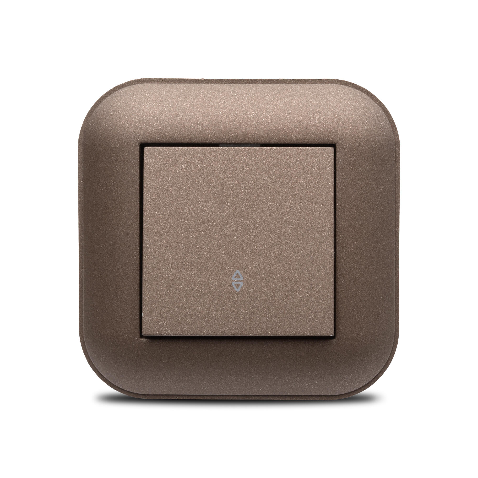 Intrerupator cap scara simplu Ovivo Loft, clasic, IP20, maro mocha ...