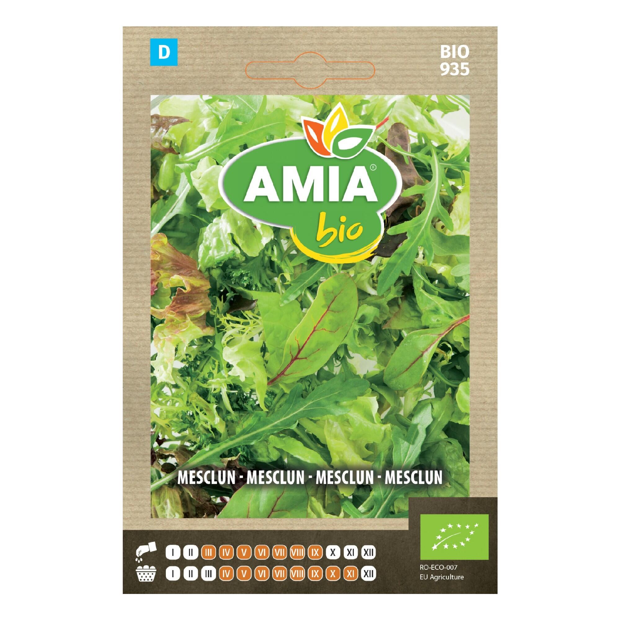 Seminte legume, mesclun bio, Amia
