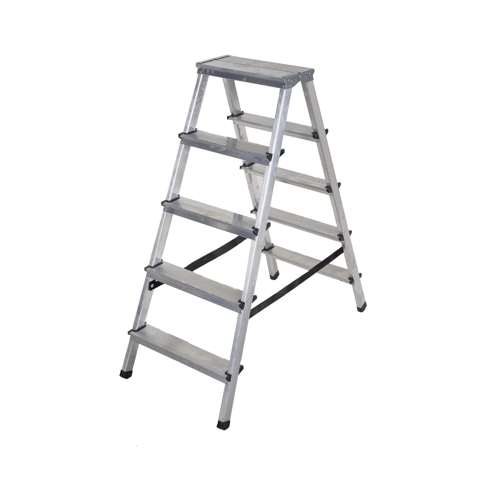 Scara aluminiu Centaure, 2 x 5 trepte, max 125 kg