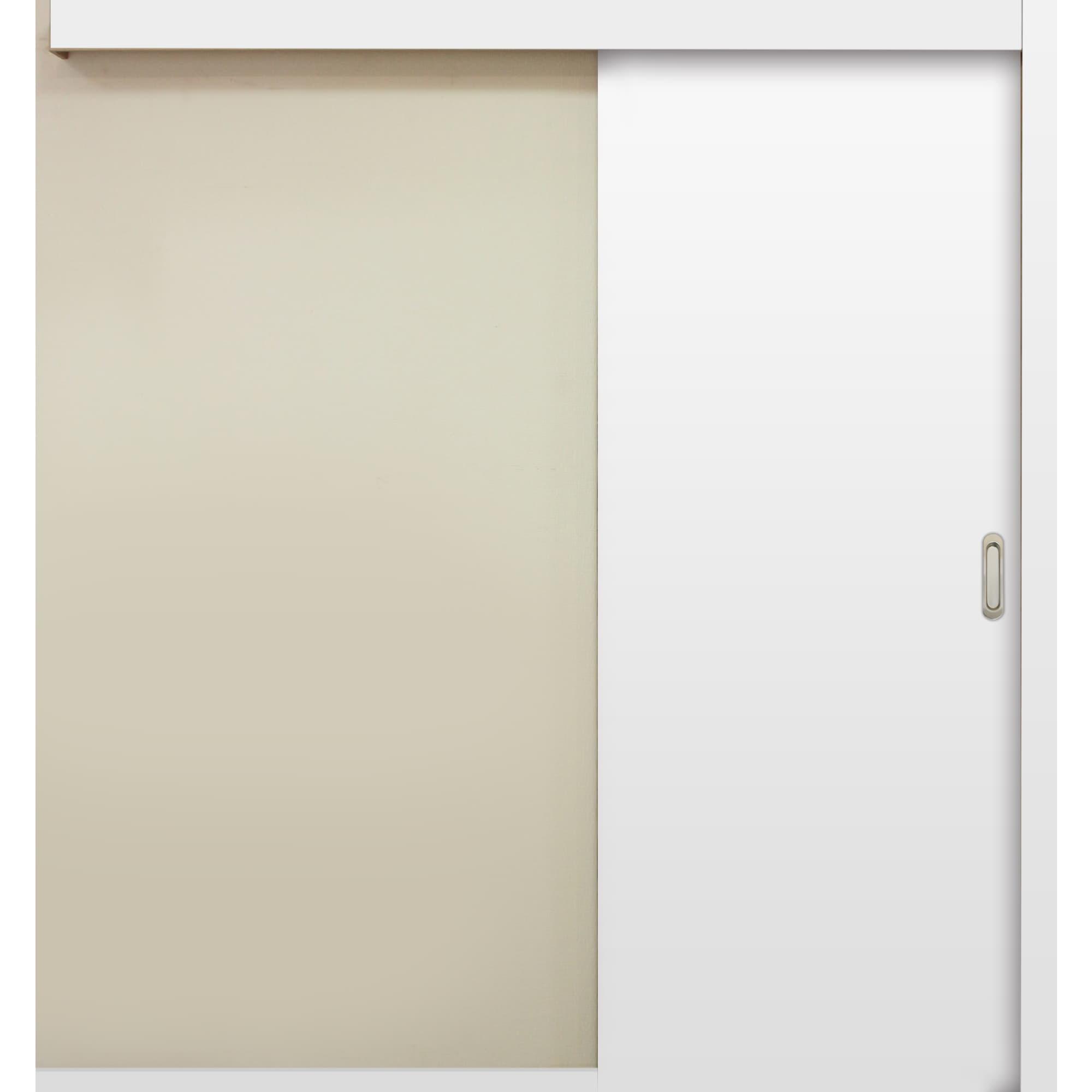 Toc usa culisanta, din MDF, 219 x 200 mm, alb