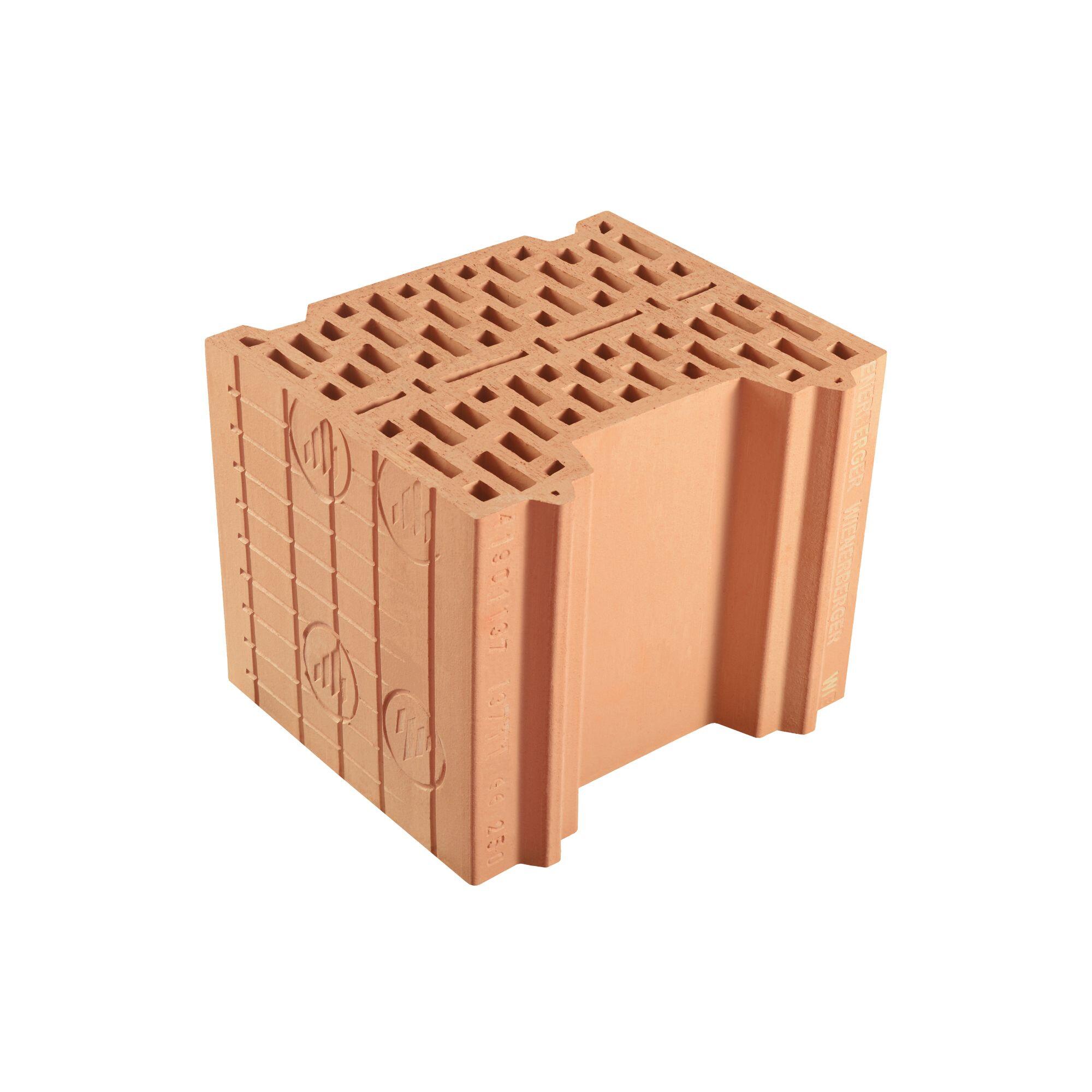 Bloc ceramic Porotherm Robust, clasic, 125 x 300 x 238 mm