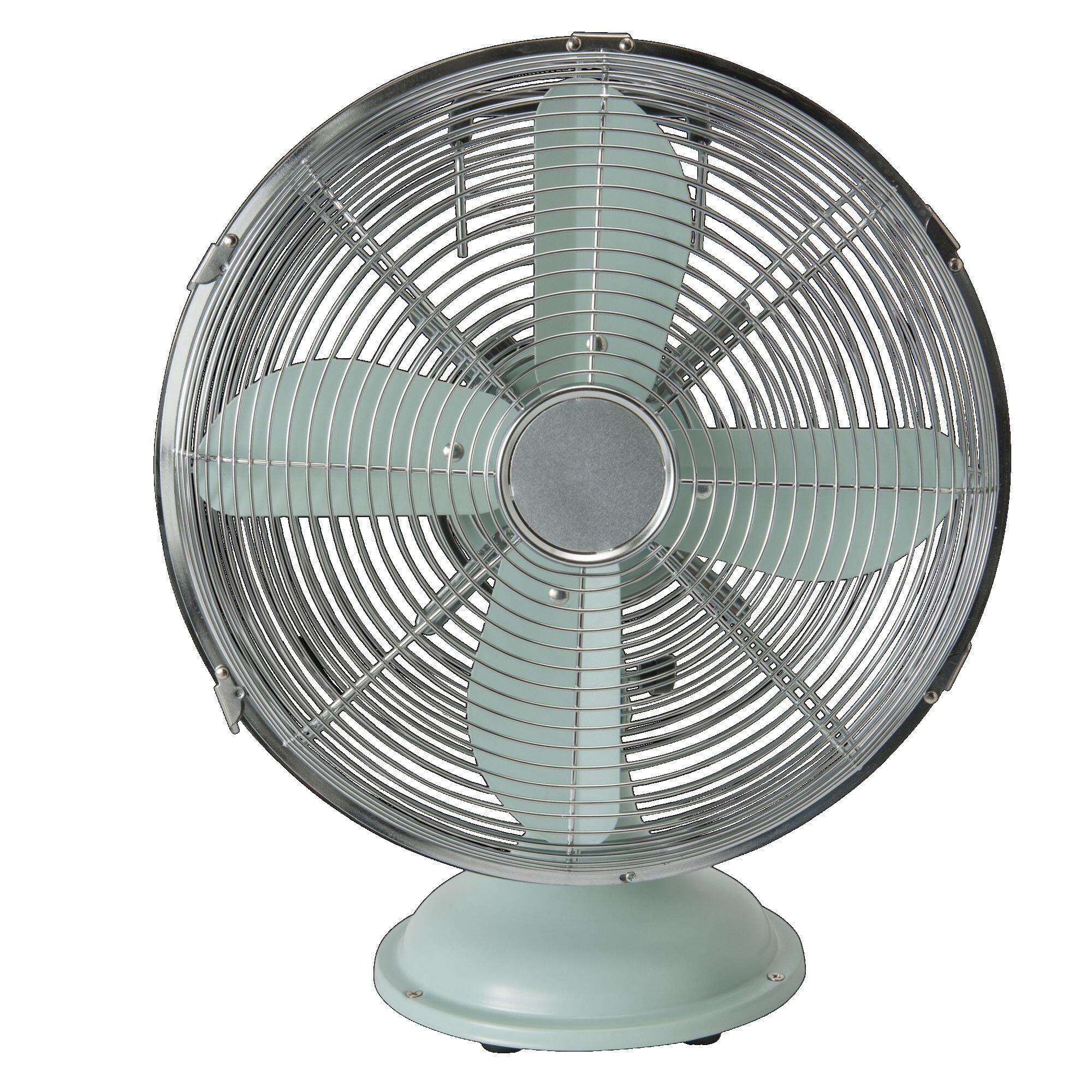 Ventilator de birou Equation Mini Cooma, 40 W, Ø 30 cm, 3 viteze, verde Laguna 5