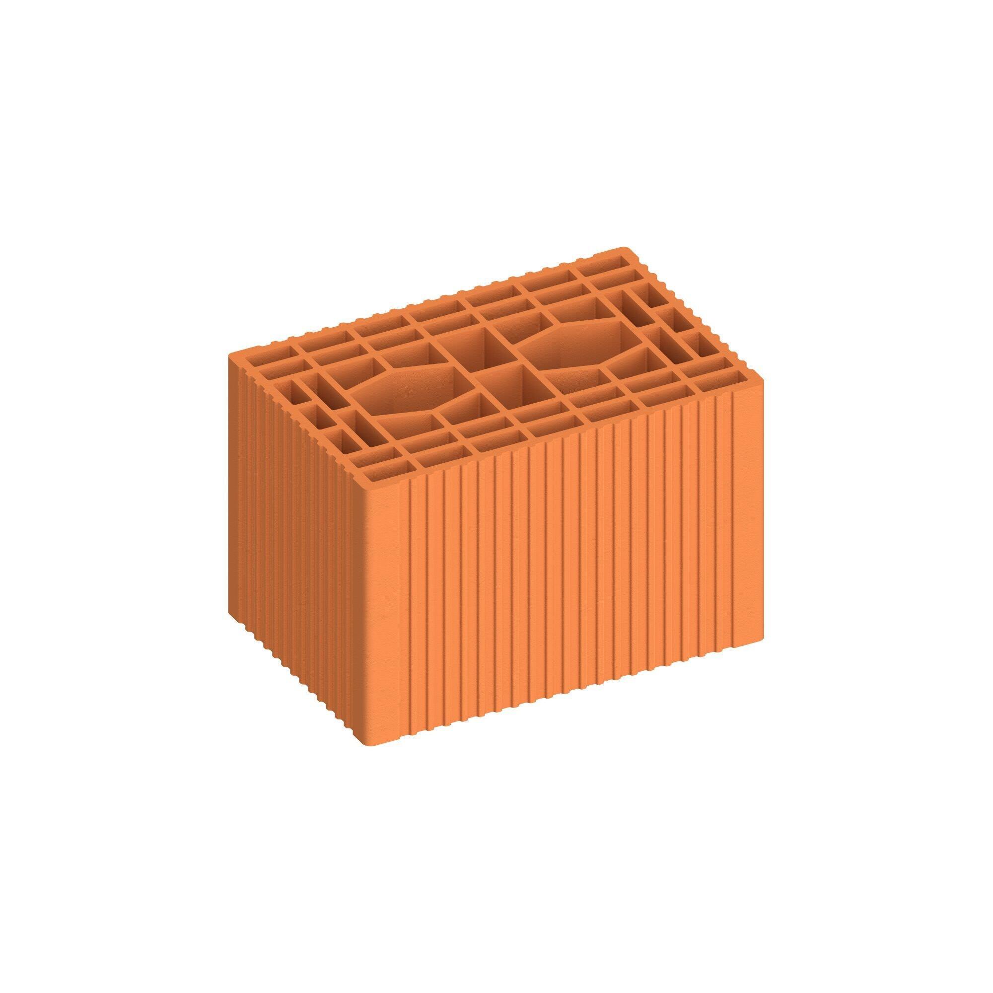 Bloc ceramic Brikston Leier GVU, clasic, 365 x 240 x 238 mm