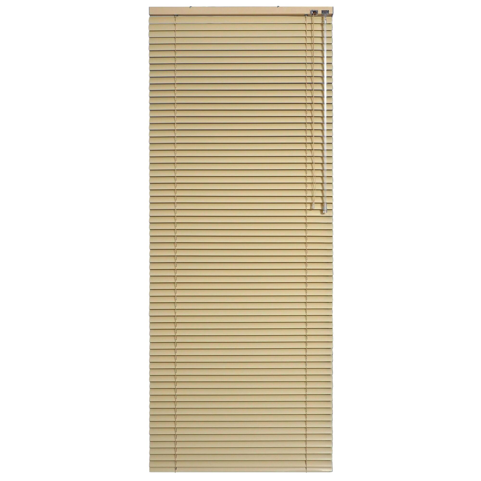 Jaluzele orizontale din aluminiu, 60 x 150 cm, crem