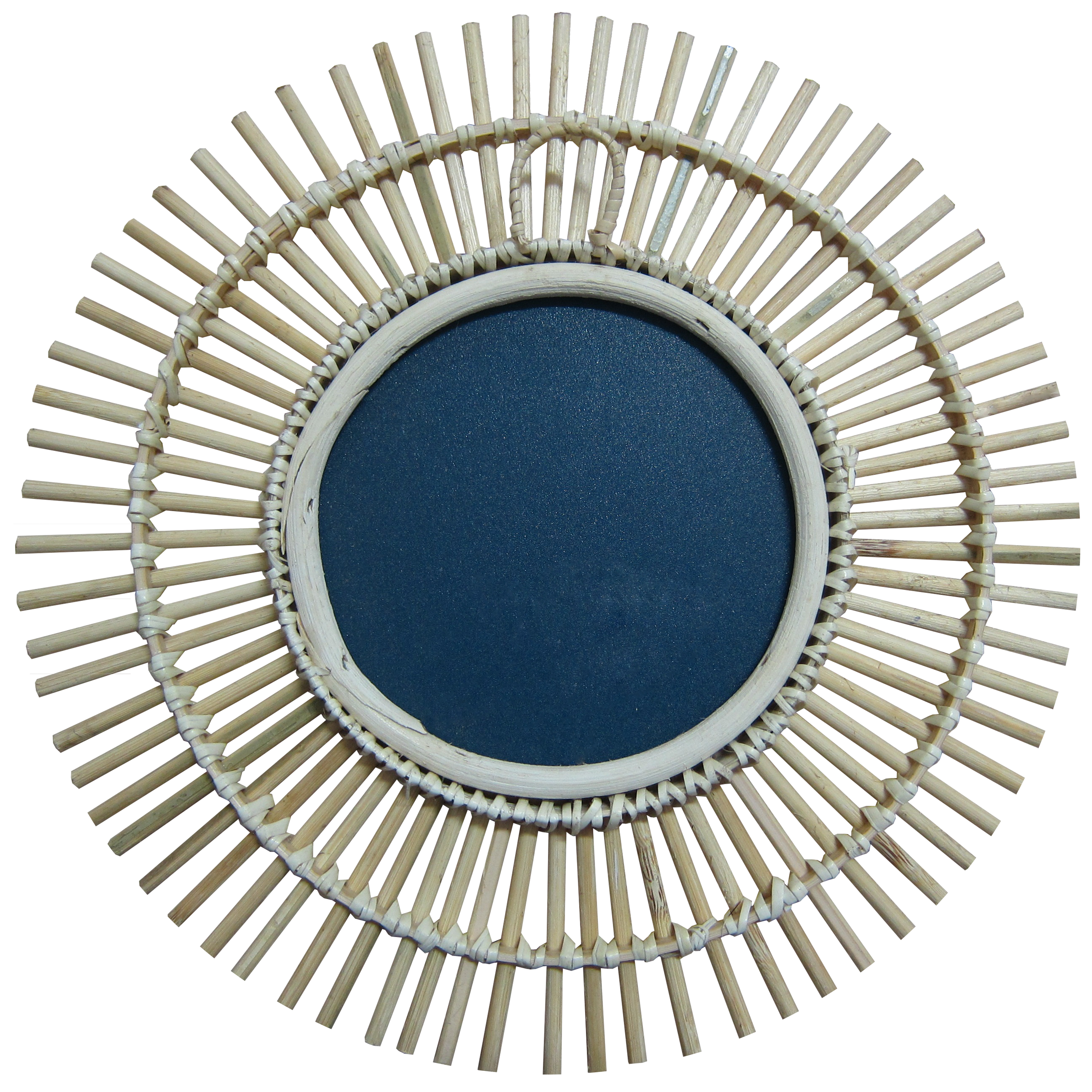Lustro w bambusowej ramie Bamboo okrągłe śr. 30 cm Inspire - 22