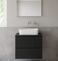 MUEBLE DE BAÑO MODULAR ATLANTIS ANTRACITA 2 CAJONES 60X45CM - 1