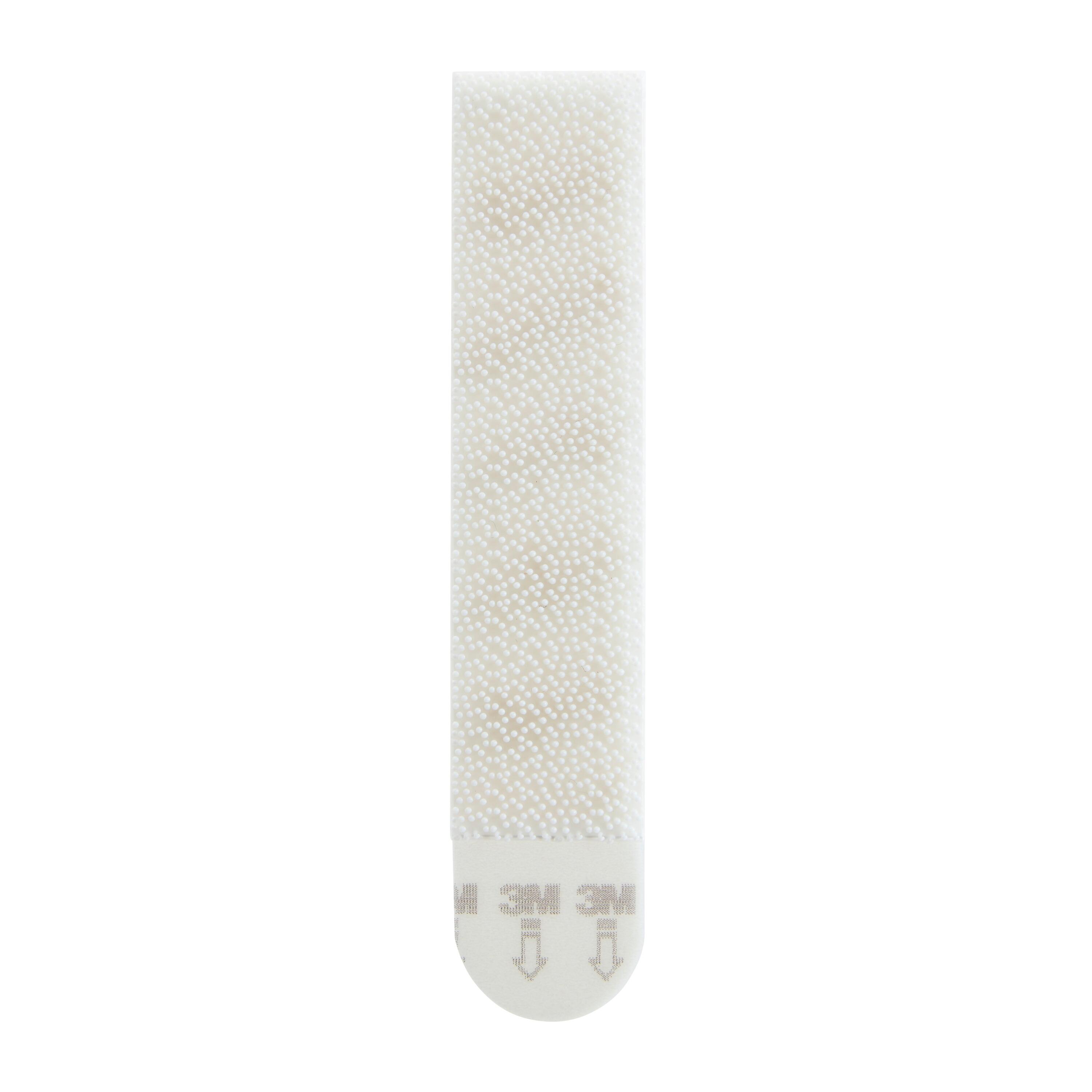 4 tiras adhesivas blancas para poster tamaño grande 111x22mm hasta 9 kg - 2