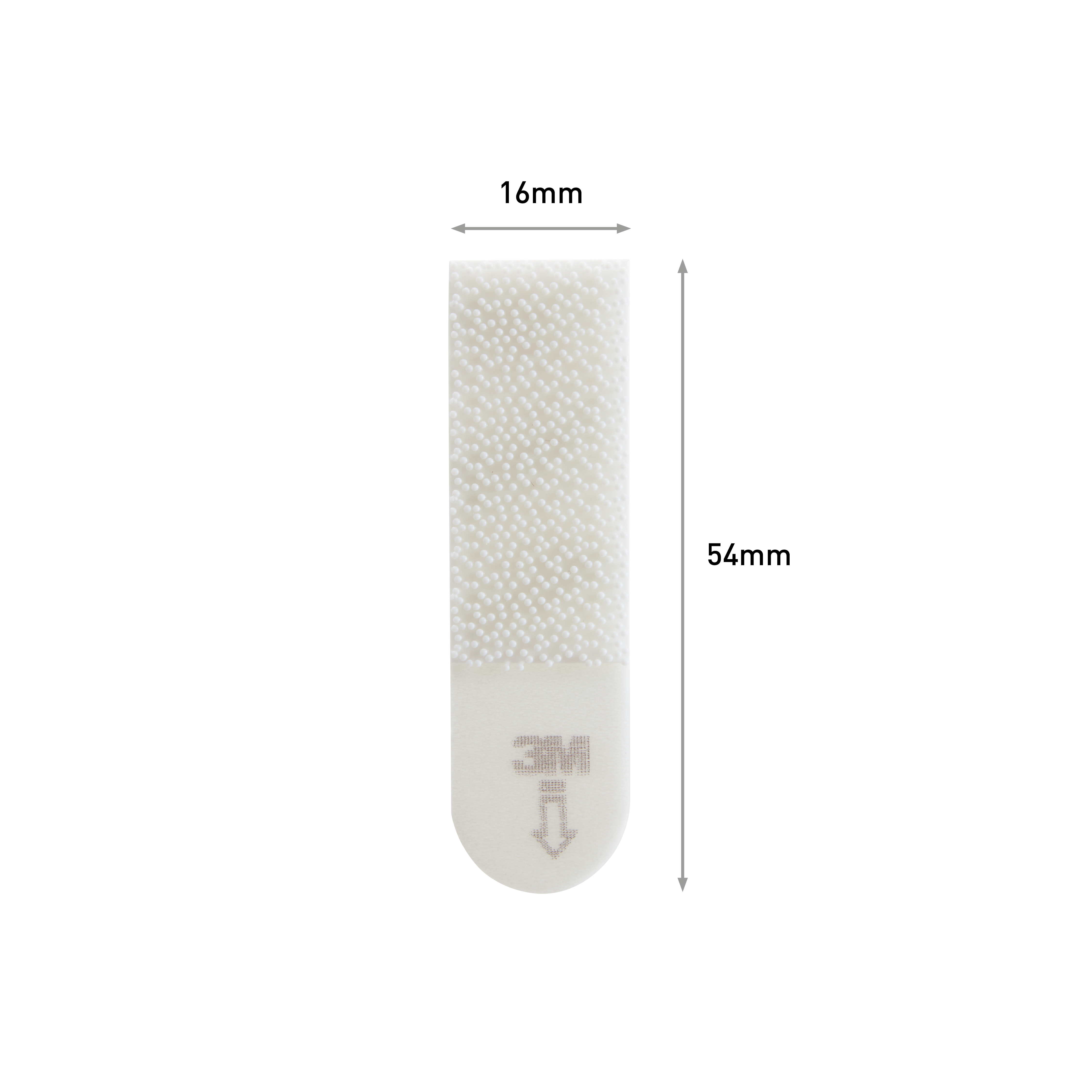 8 tiras (4 pares) para colgar cuadros Command pequeñas | 16 mm x 54 mm | blancas | 2 kilos - 3