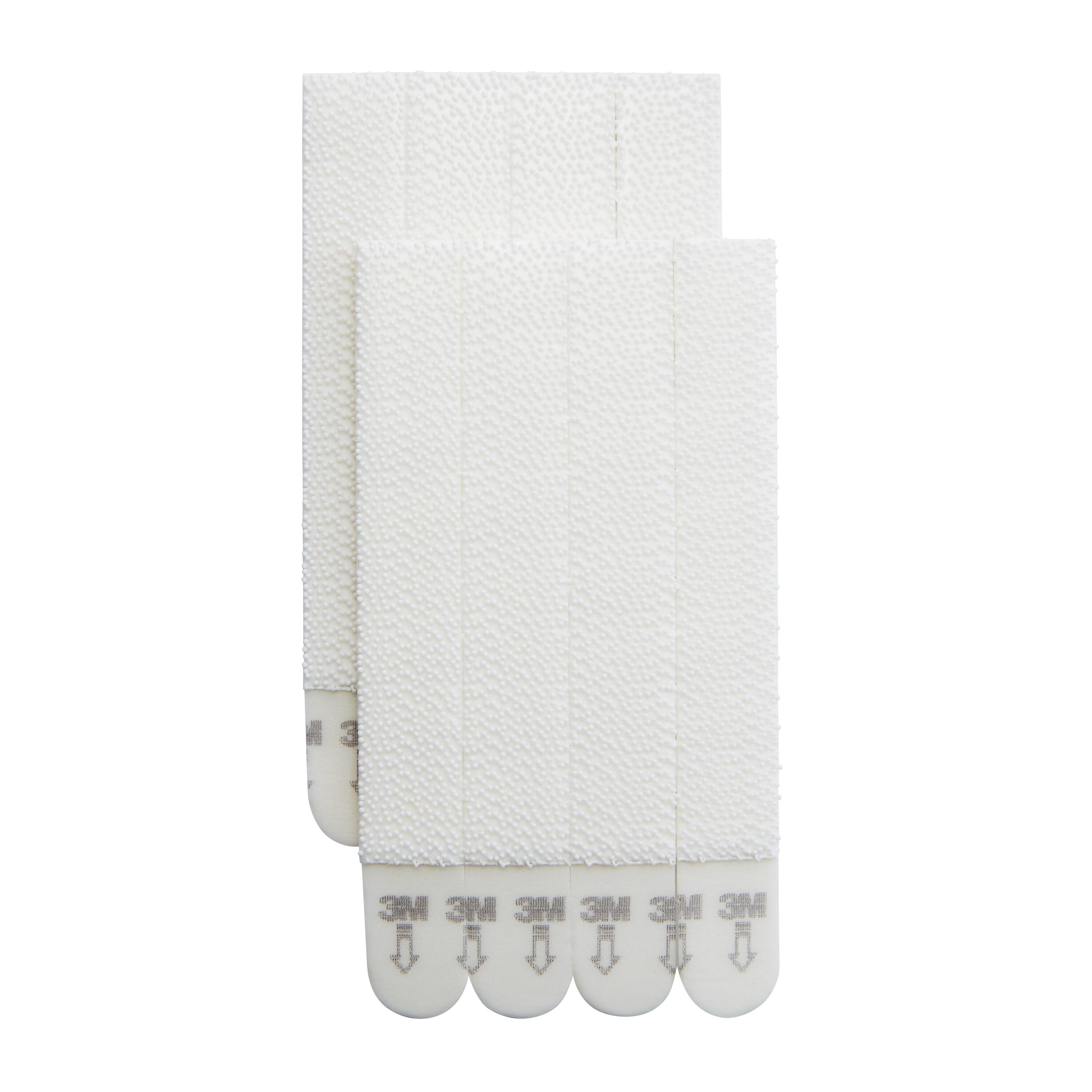 8 tiras (4 pares) para colgar cuadros Command™ medianas | 13 mm x 92 mm | blancas | 5 kilos - 2
