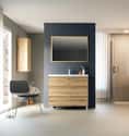 MUEBLE DE BAÑO MODULAR ATLANTIS MIEL 3 CAJONES 100X45CM - 1