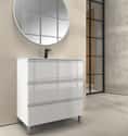 MUEBLE DE BAÑO MODULAR ATLANTIS BLANCO 3 CAJONES 80X45CM - 1