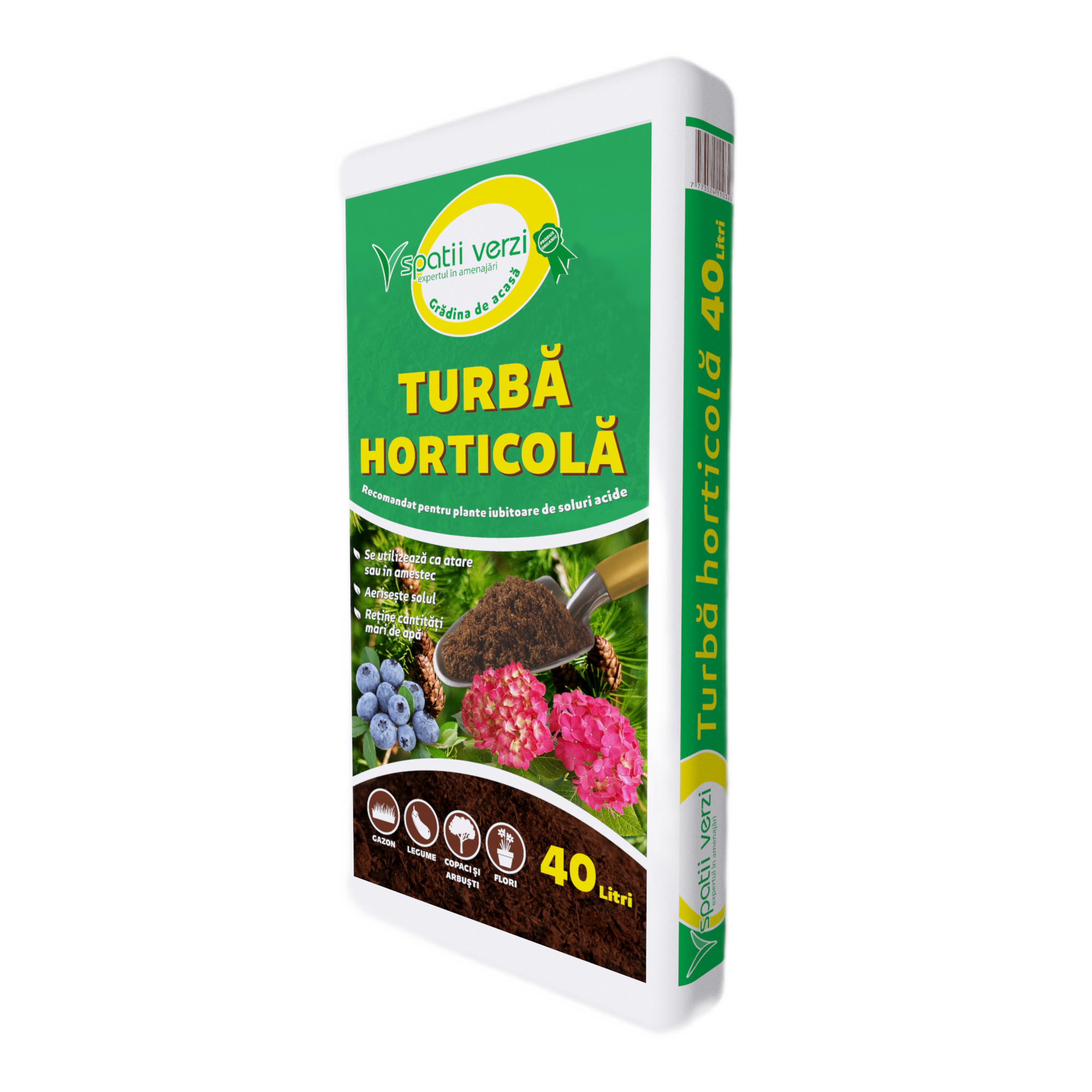 Turba horticola Spatii Verzi, acida, 40 L | Leroy Merlin