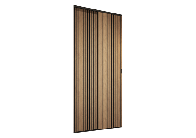 Lot de 2 portes coulissantes CLAUSTRA + rail H.250 x L.180 cm