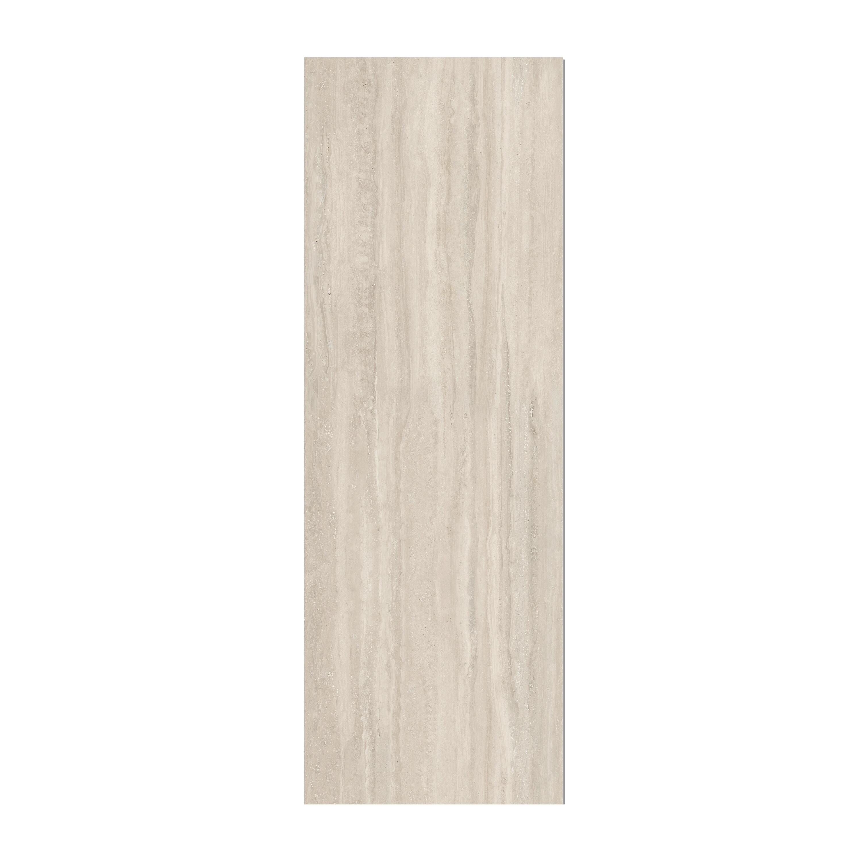 Panneau mural pvc travertin beige mat Renowall ARTENS, L.260 l.90 cm ep.4 mm - 3