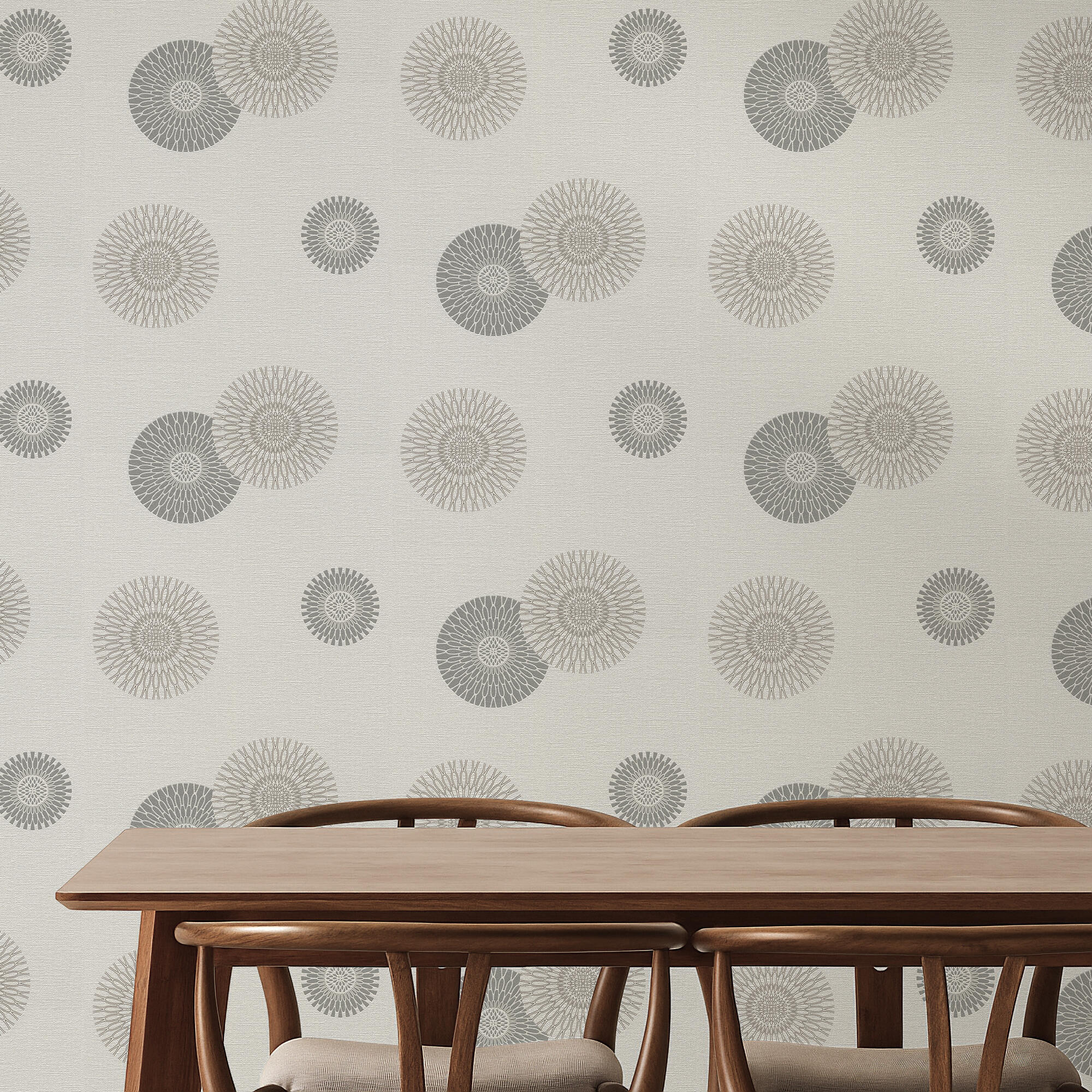 Papel pintado vinilo aplicación cola en pared geométrico simply multicolor rasch 53cmx10.05m lavable