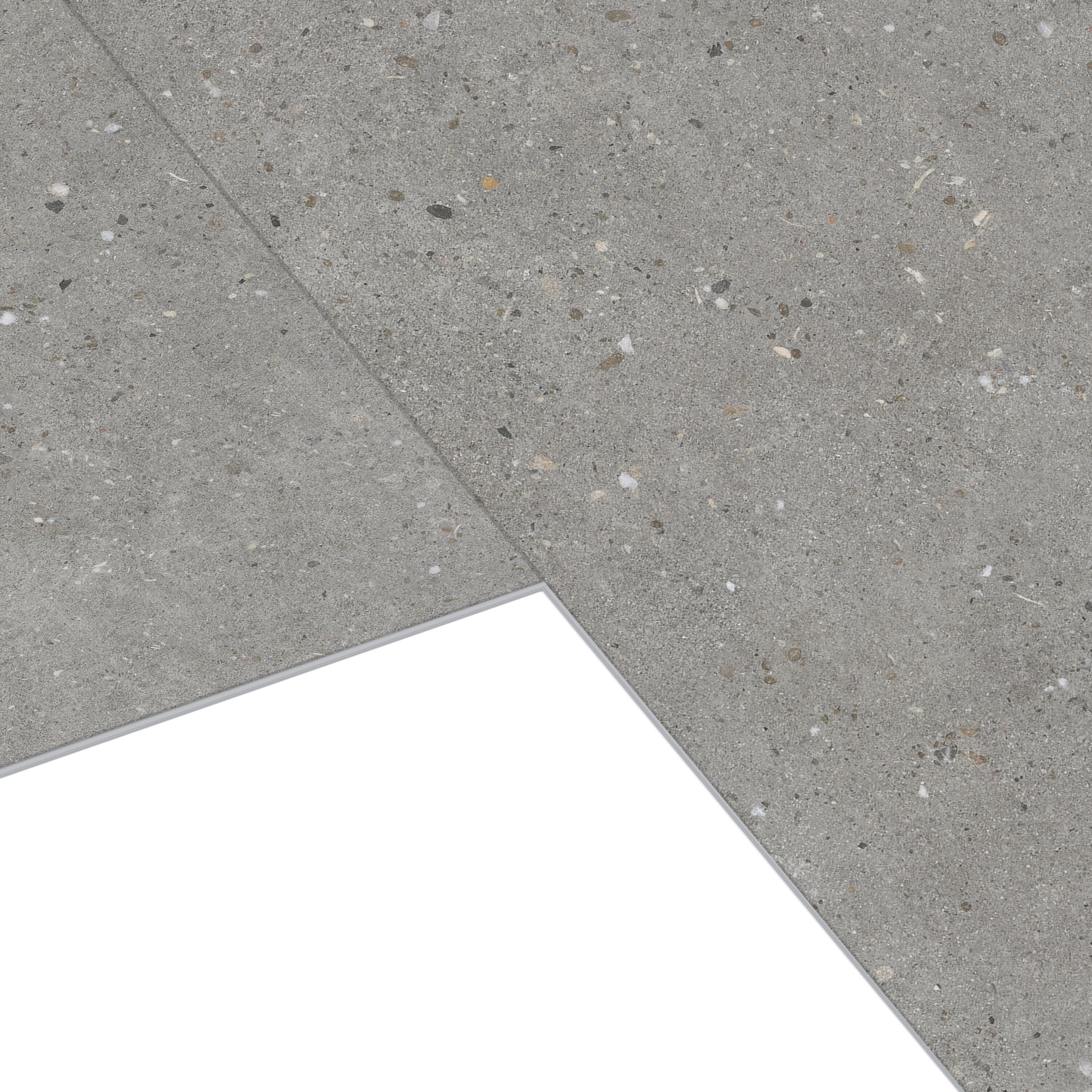 Dalle murale pvc terrazzo gris foncé mat Renowall, ARTENS L.70 l.40.6 cm ep.4 mm - 9