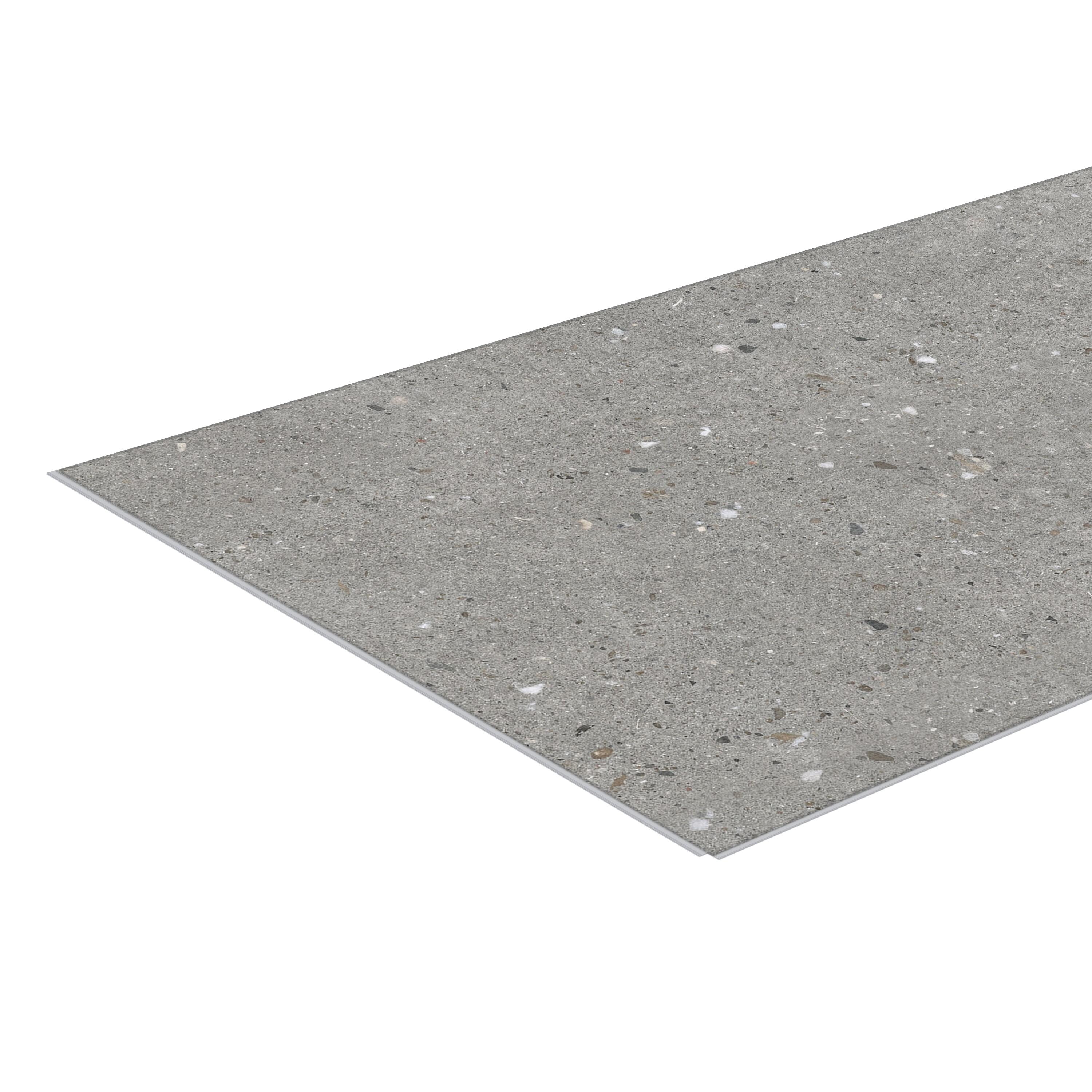 Dalle murale pvc terrazzo gris foncé mat Renowall, ARTENS L.70 l.40.6 cm ep.4 mm - 8
