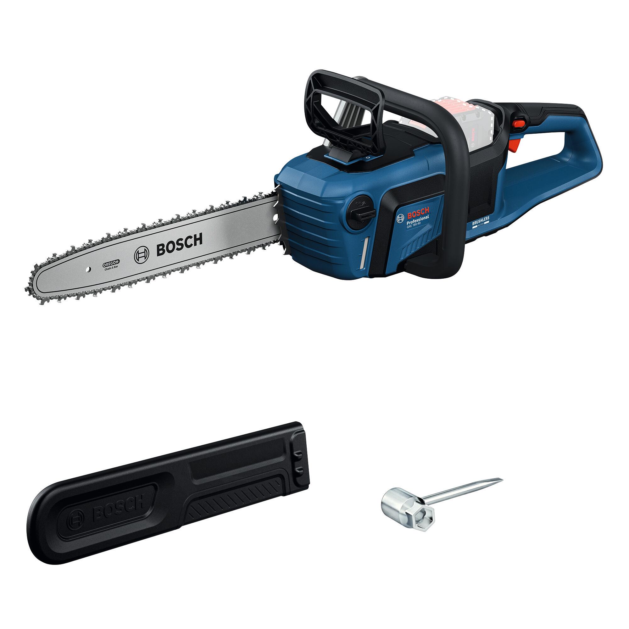Bosch Professional  Motosierra A Batería Gke 18V-40 Professional 18V 0Ah 40 Cm Longitud Espada , Leroy Merlin