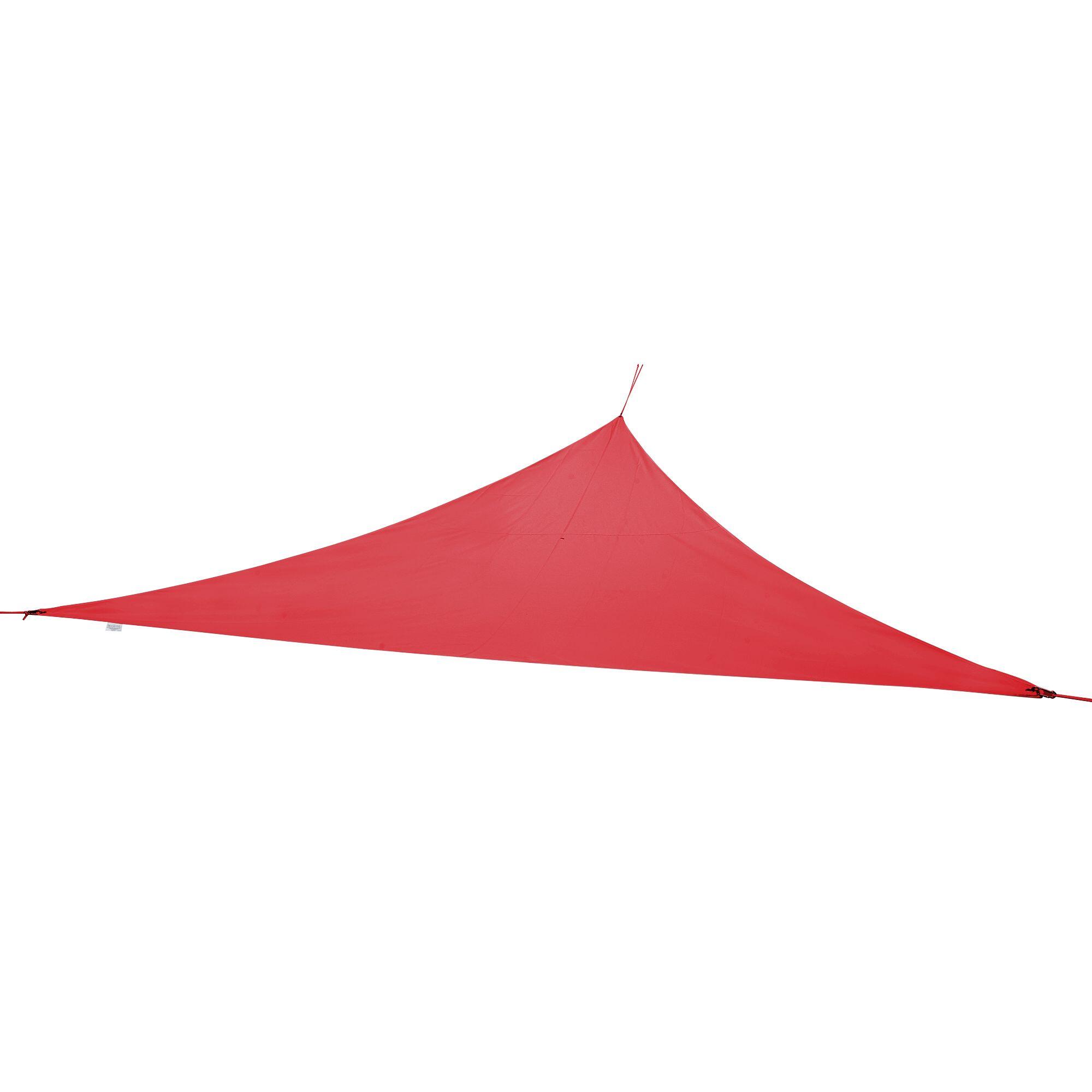 Panza umbrire Naterial Hegoa, poliester, 360 x 360 x 360 cm, rosu