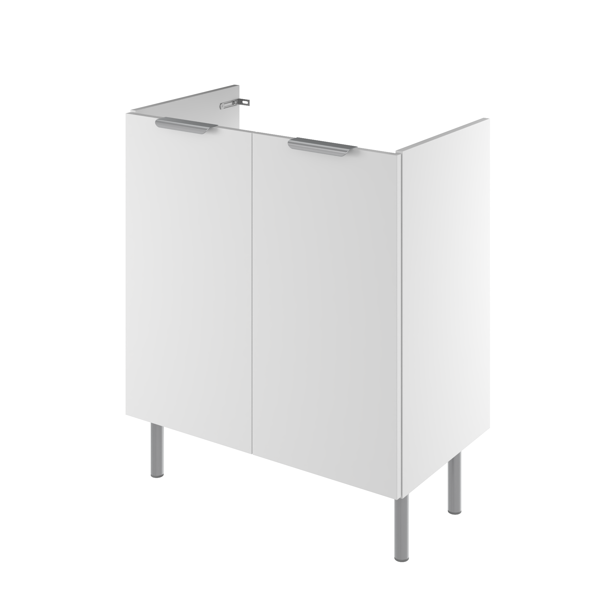 Szafka pod umywalkę z drzwiami EASY 70x40x82 cm biały mat Sensea