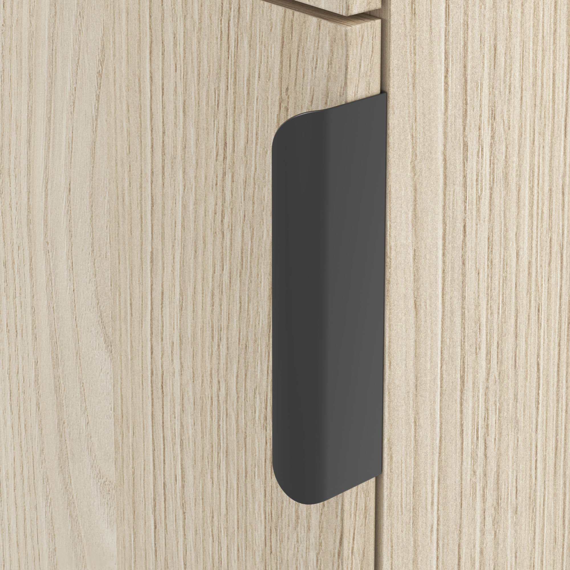 Colonne 2p l.35 x H.188.9 x P.31.8 cm effet chêne naturel Easy 3 - 6