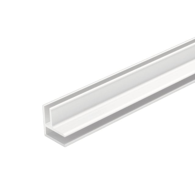Profilé d'angle intérieur universel aluminium blanc ARTENS L.2.6 m