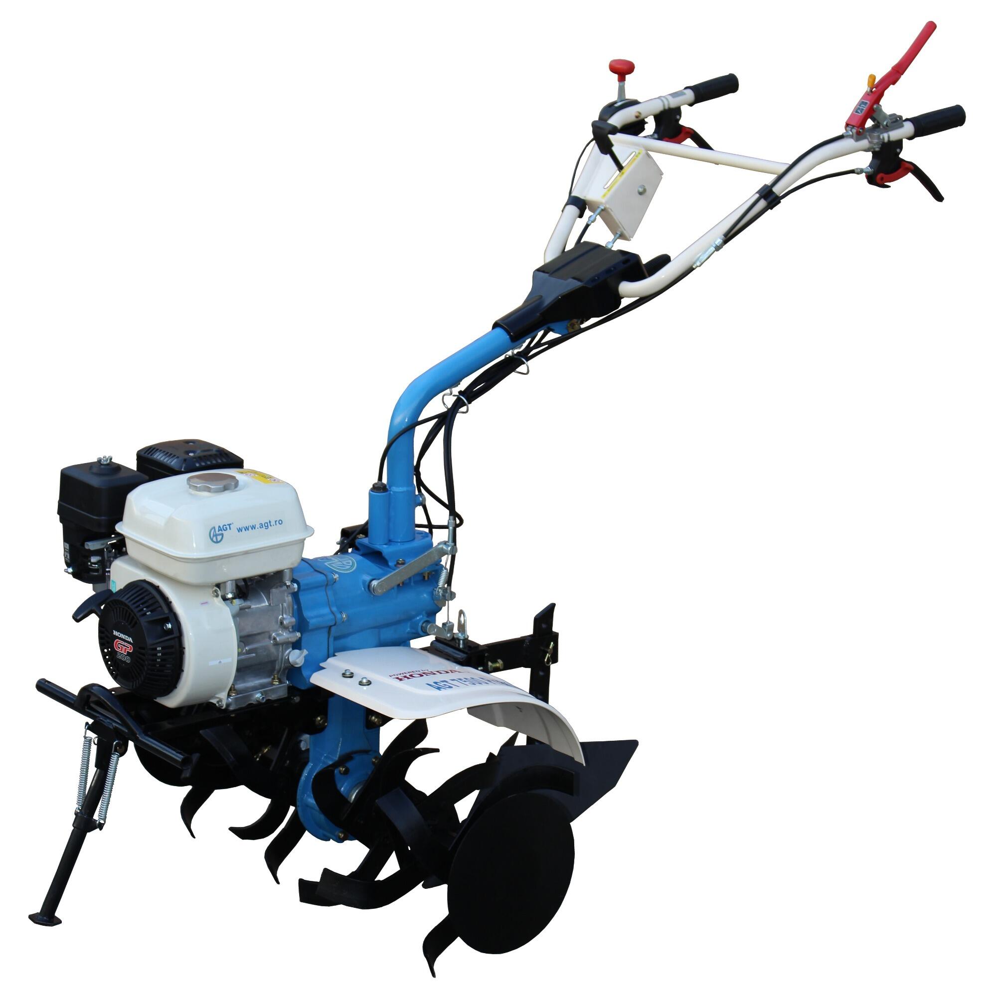Motocultor pe benzina AGT7500 GP200, Premium, 6.5CP, 4.8kw, 3