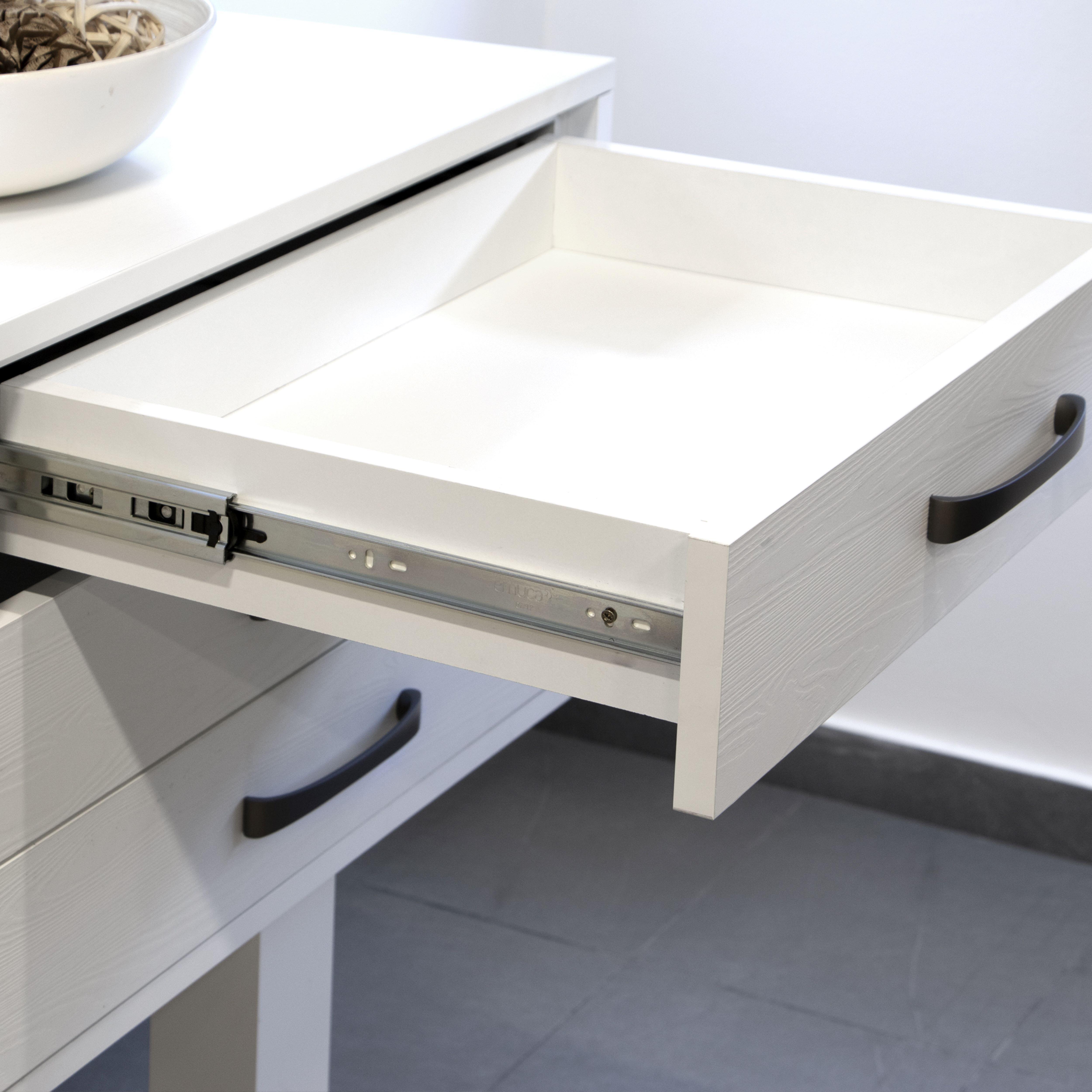 GUÍA CON RODAMIENTO DE BOLAS, EXTRACCION TOTAL Y CIERRE SUAVE ALTURA 45MM LONGITUD 300MM ACERO ZINCADO - 4