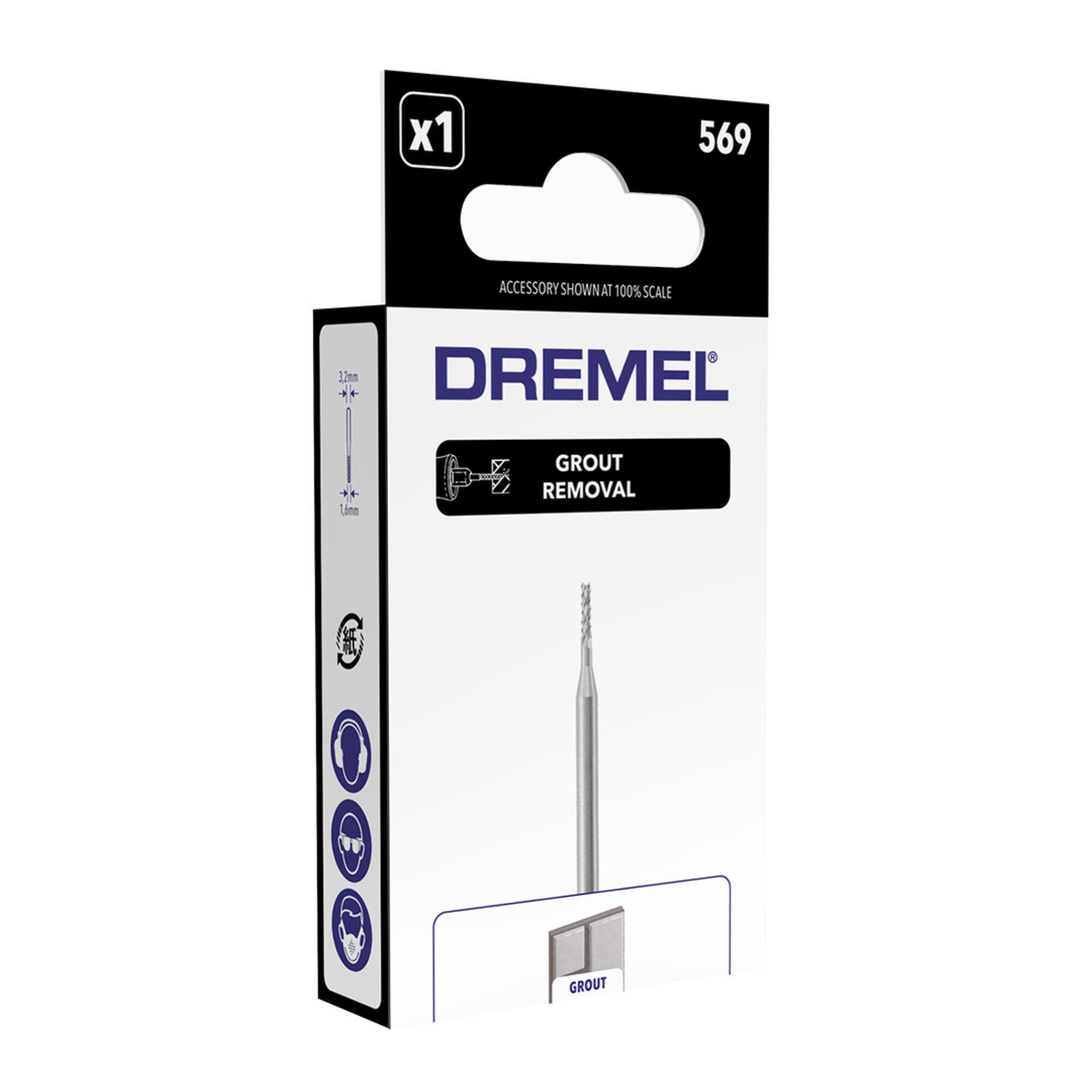 Broca DREMEL para quitar lechada 1.6mm - 3