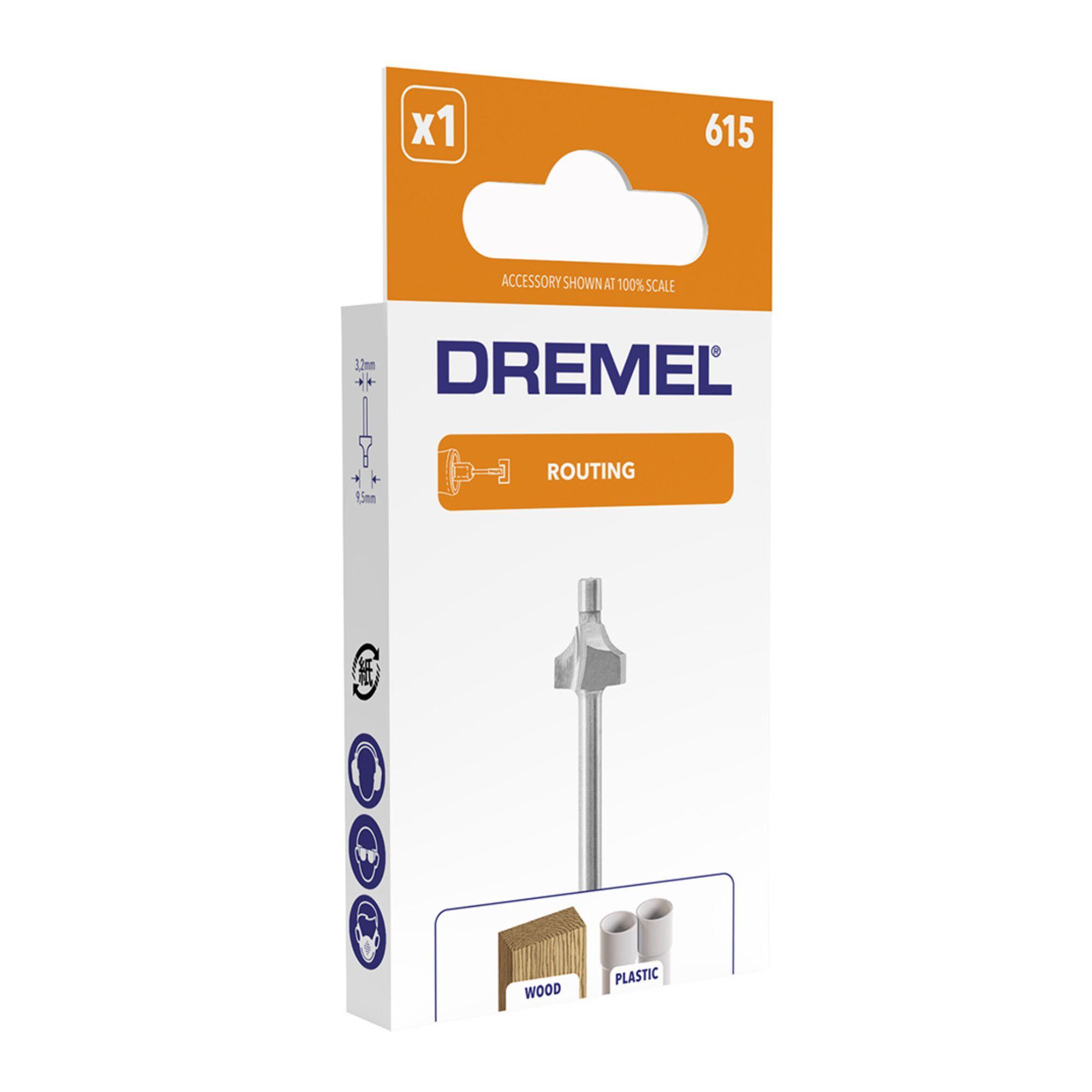 Fraise à défoncer en quart de rond ø 9,5 mm, DREMEL 615 - 4