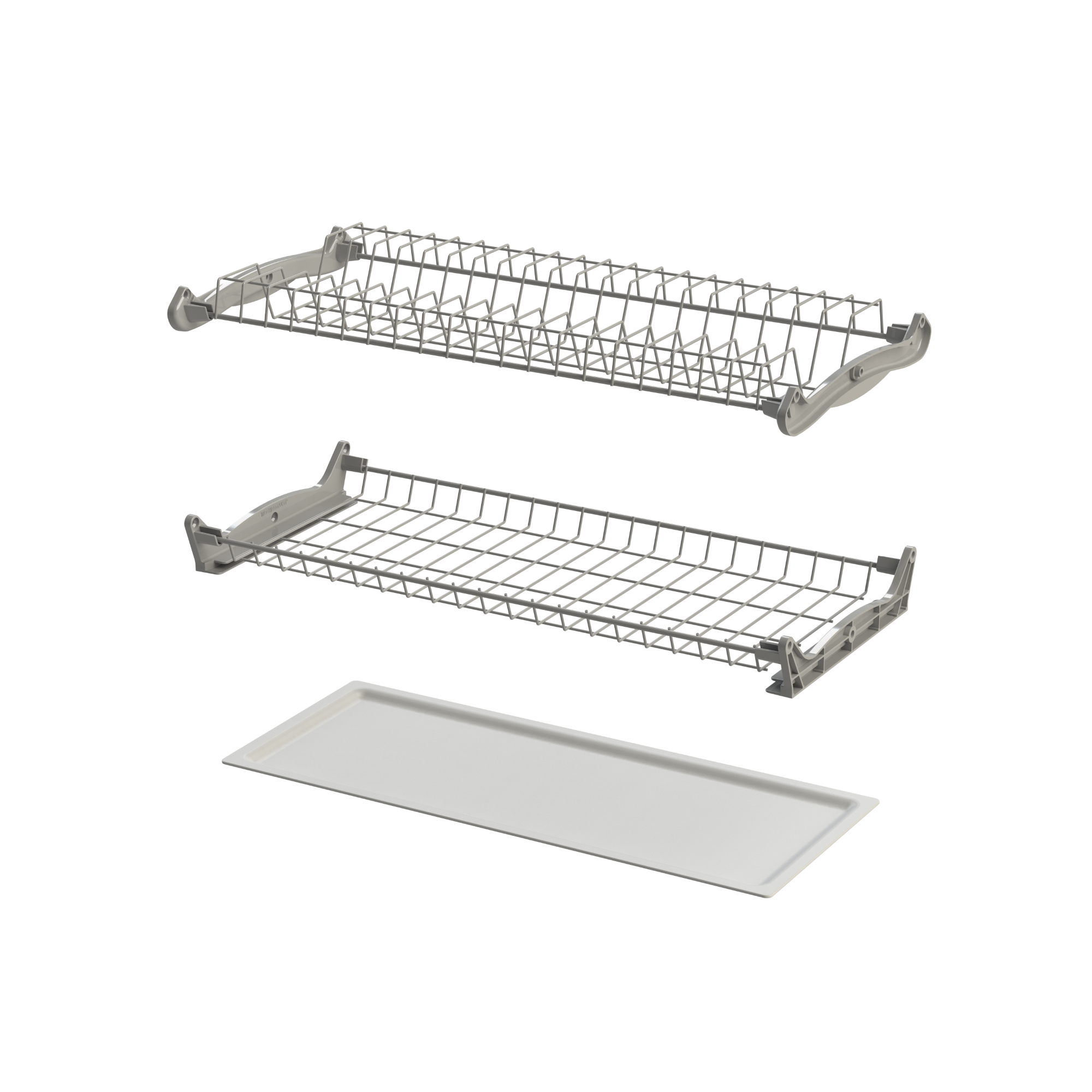 Scurgator vase, incastrabil, din metal, pentru corp bucatarie superior L 60 cm