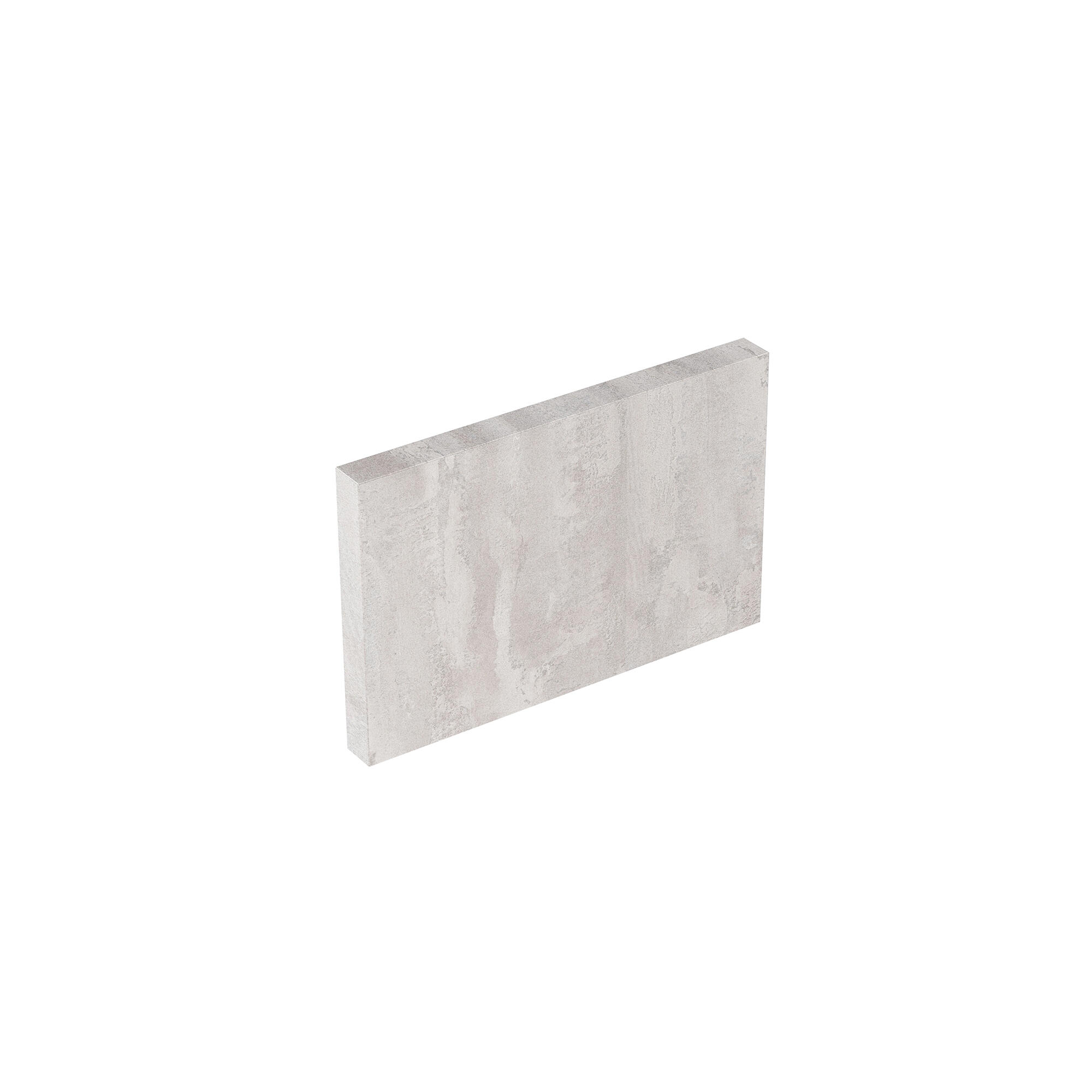Blat baie vertical, PAL, 46 x 30 x 3.8 cm, gri beton