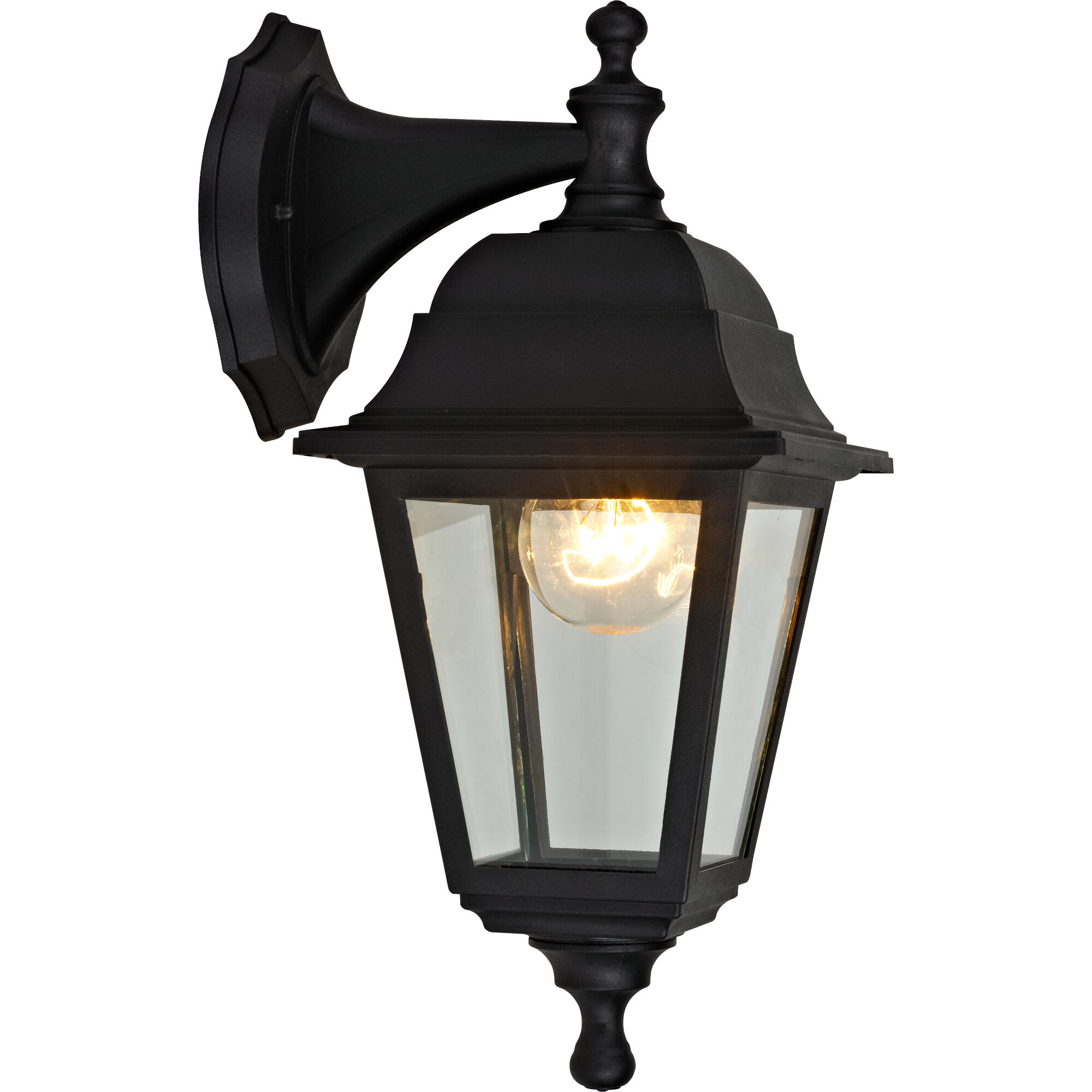 Aplica exterior Sima, 1 x E27, 25 W, IP44, negru