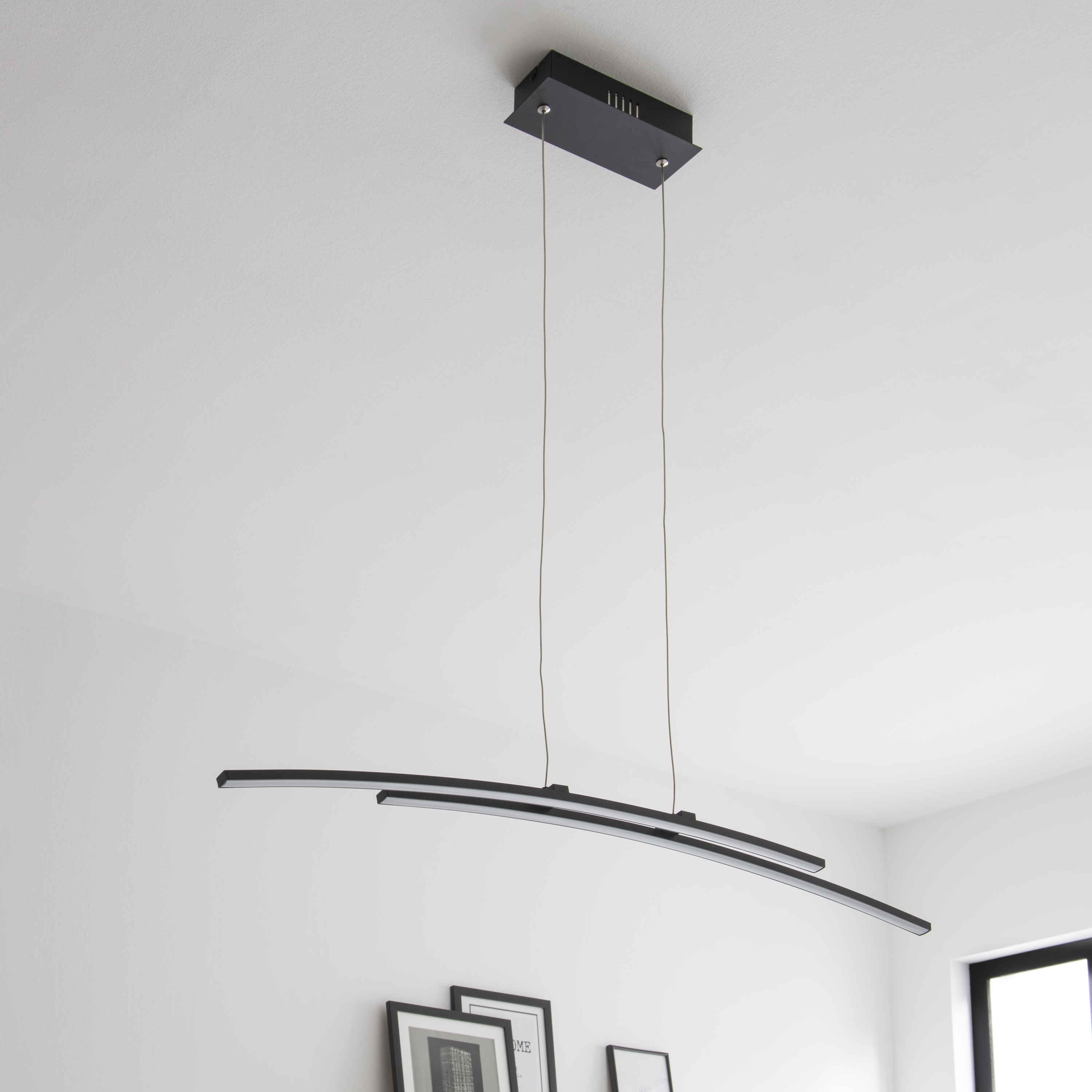 Lampa wisząca Beryl czarna LED Inspire - 4