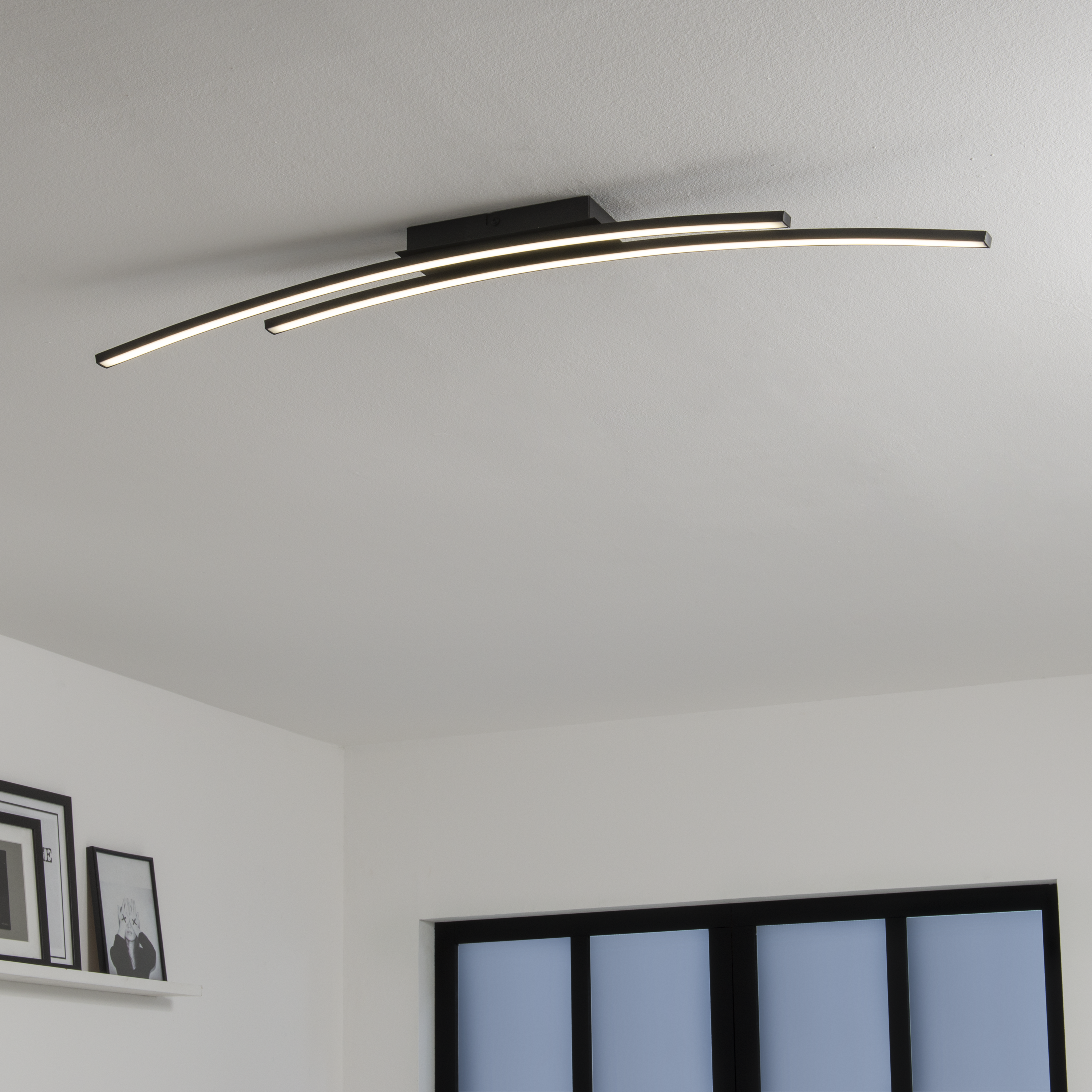 Plafon Beryl czarny 95 cm LED Inspire - 2