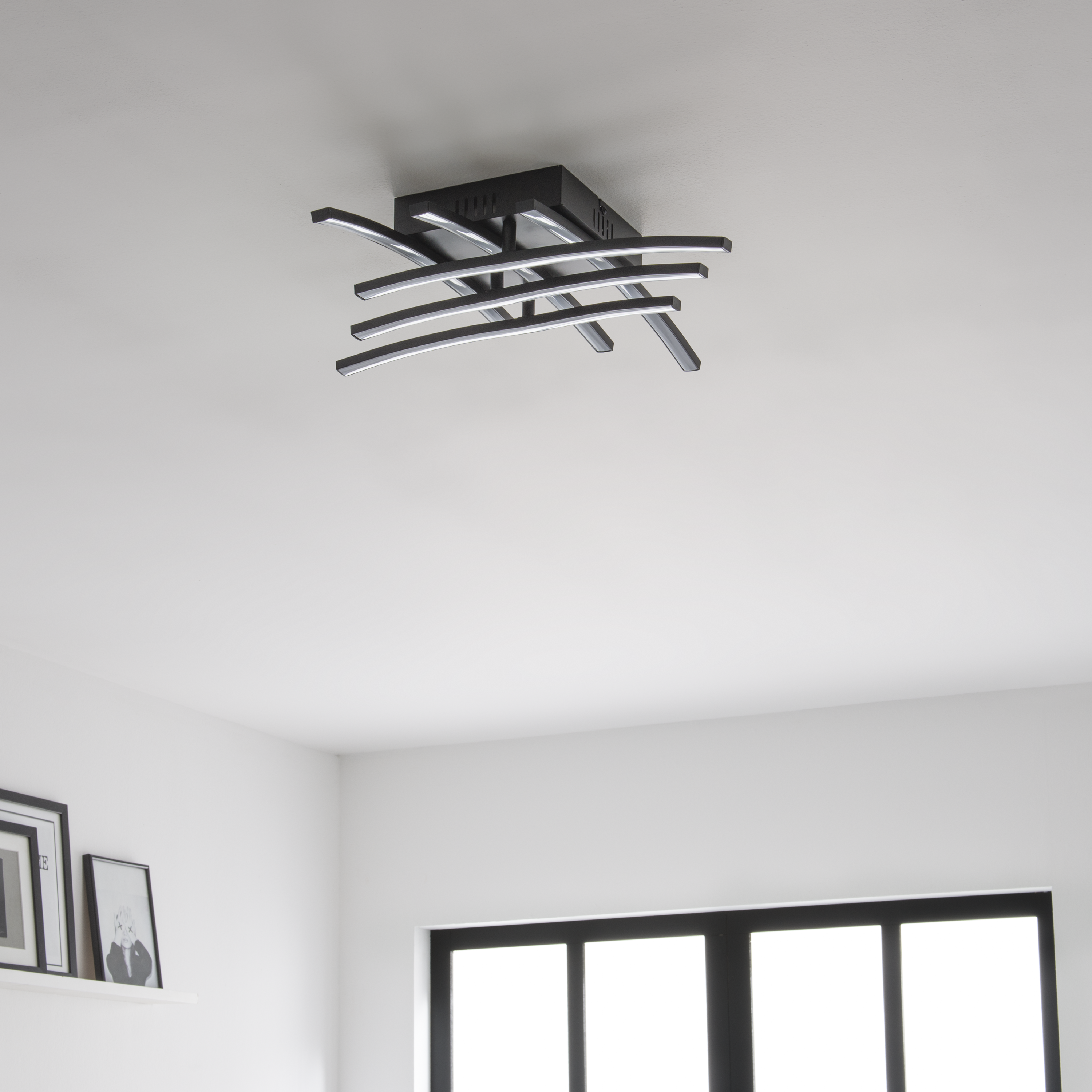 Plafon Beryl czarny 45 cm Inspire - 3