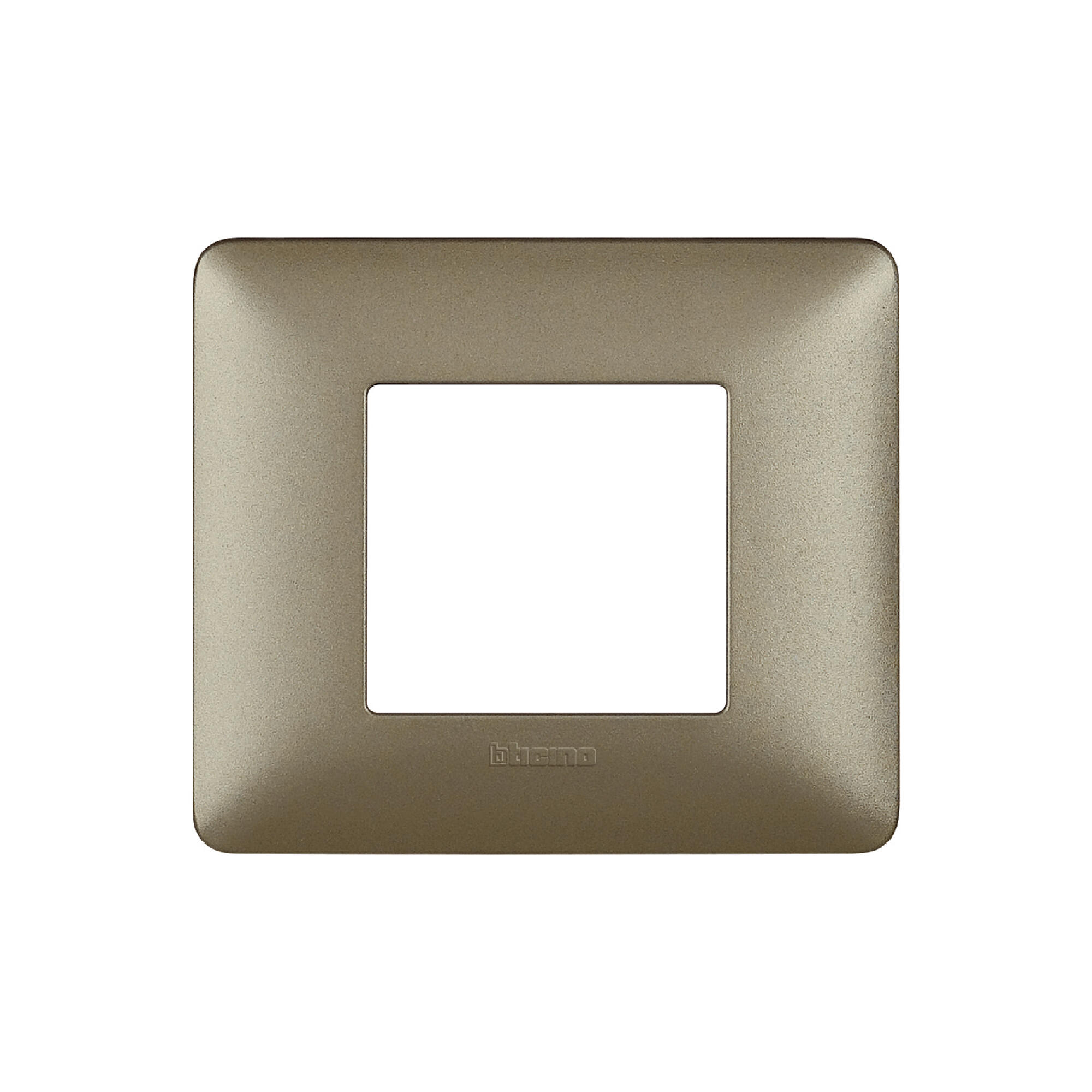 Rama decorativa dubla Legrand Bticino Matix, pentru aparataj modular, IP20, titan