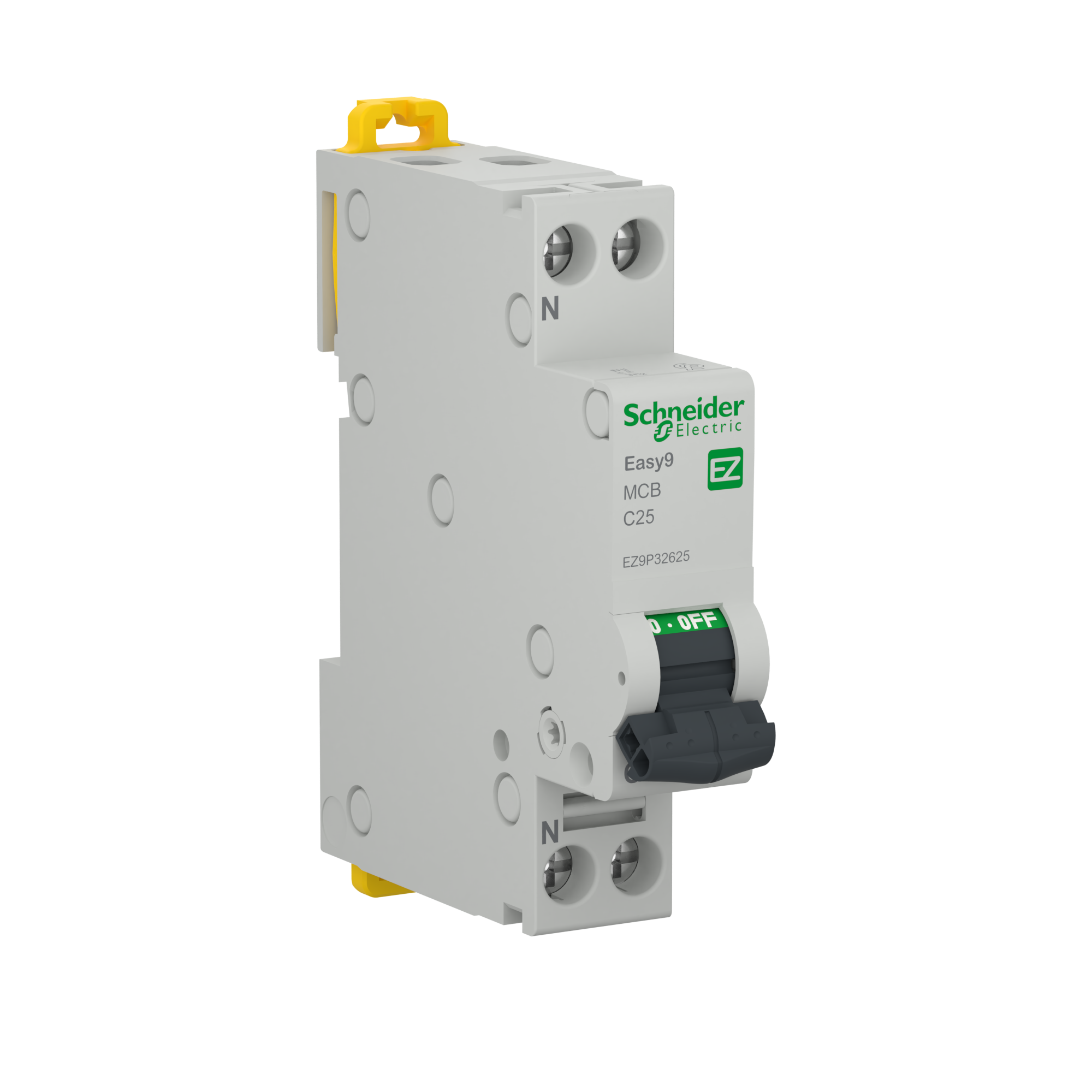 Disjunctor Disjunctor Schneider Easy9, P+N, 25A, 1 P | Leroy Merlin