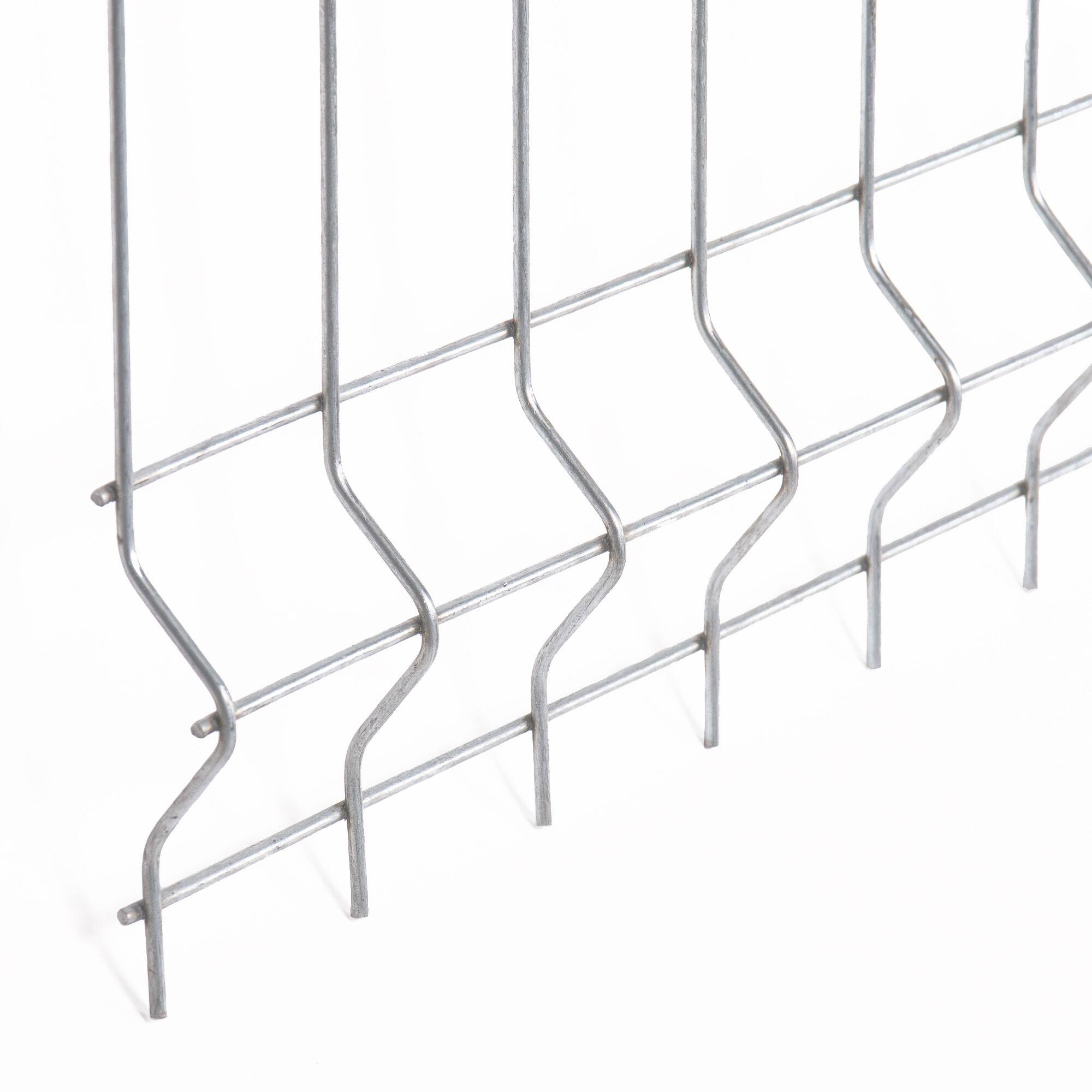 Panou bordurat zincat S4, grosime 3.4 mm, h 170 cm, L 250 cm, gri