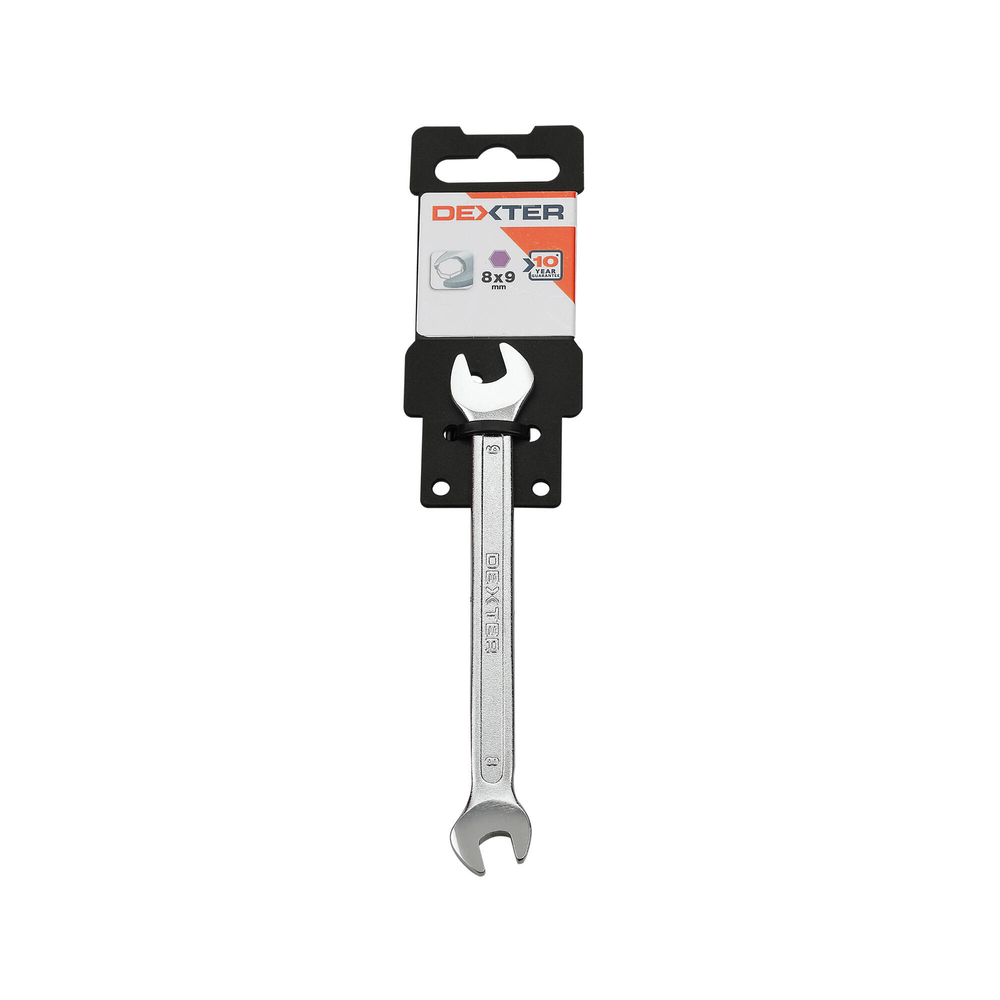 Cheie fixa Dexter, 8 x 9 mm , crom-vanadiu | Leroy Merlin