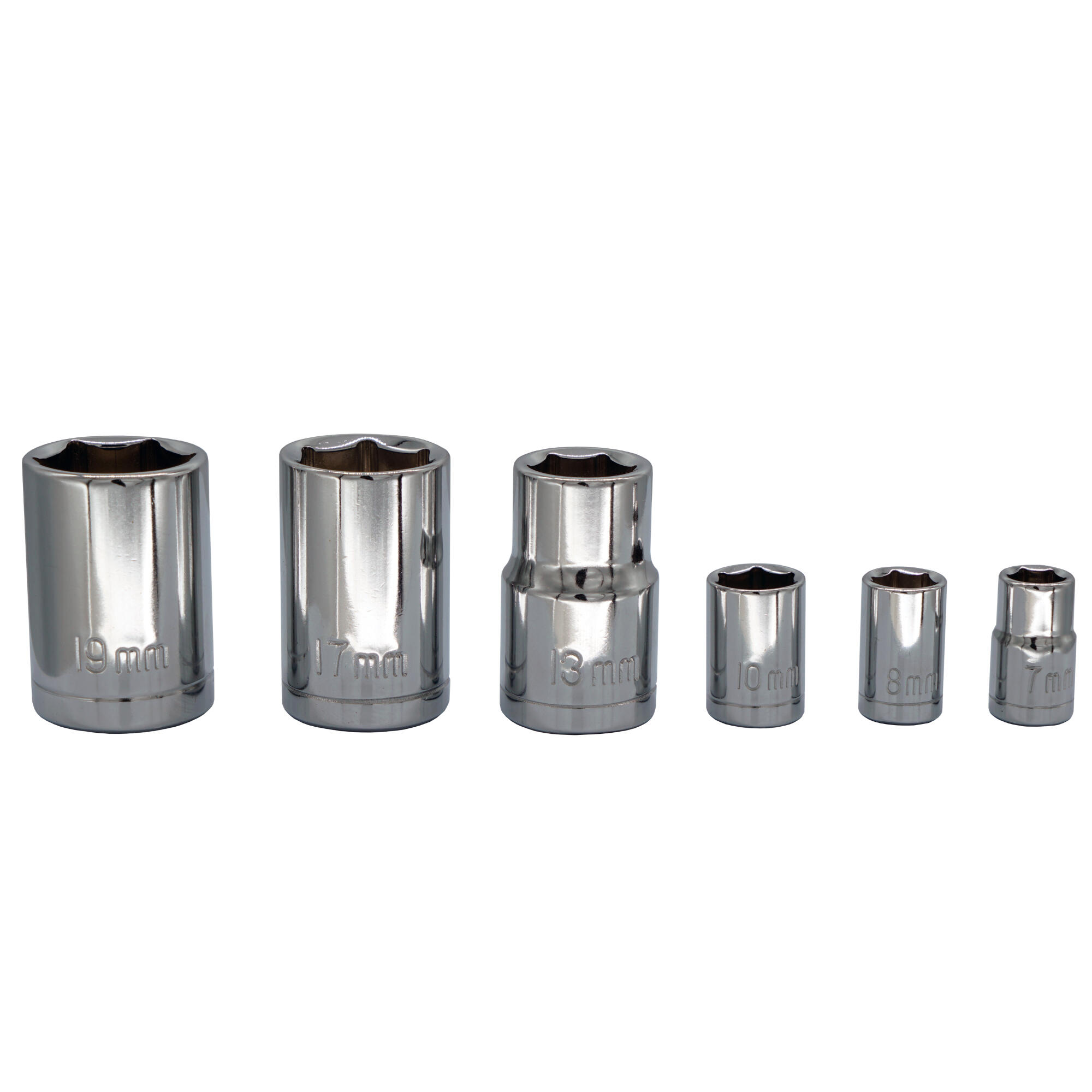 Capete tubulare, otel carbon (set 6 buc)