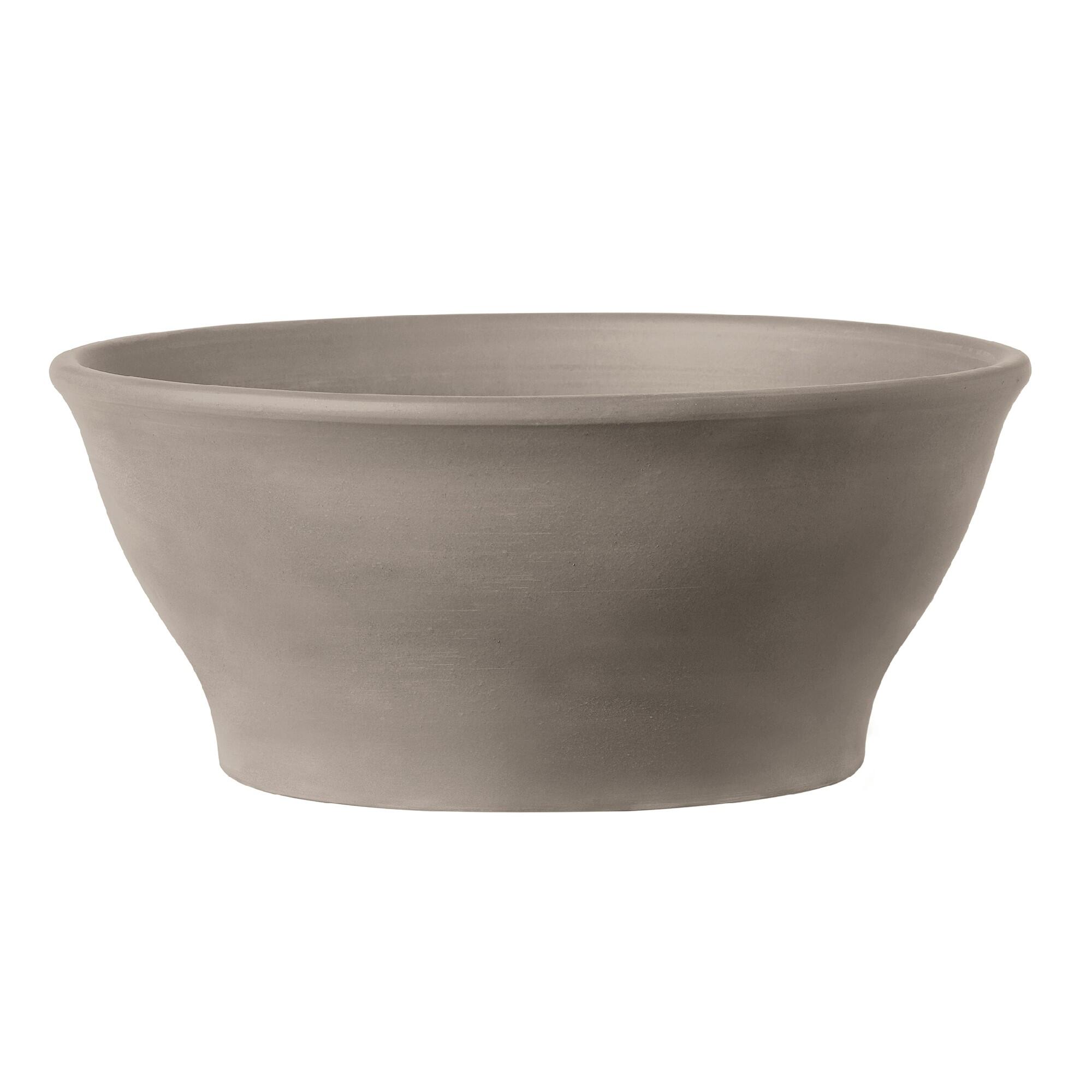Ghiveci flori Liscia, teracota, Ø 23 cm, gri
