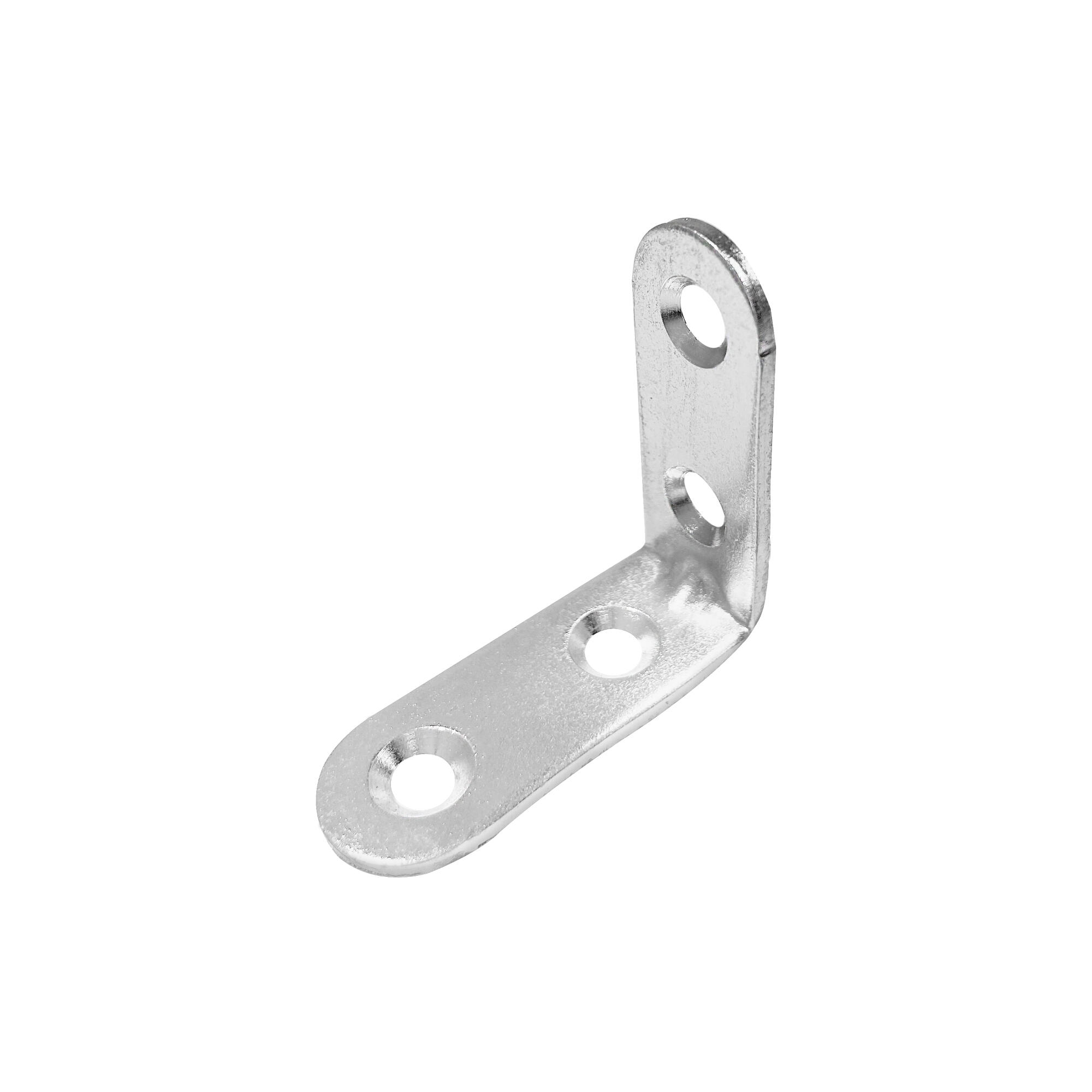 Coltar metalic, otel zincat, 50 x 50 x 15 x 2 mm, argintiu (set 20 buc)