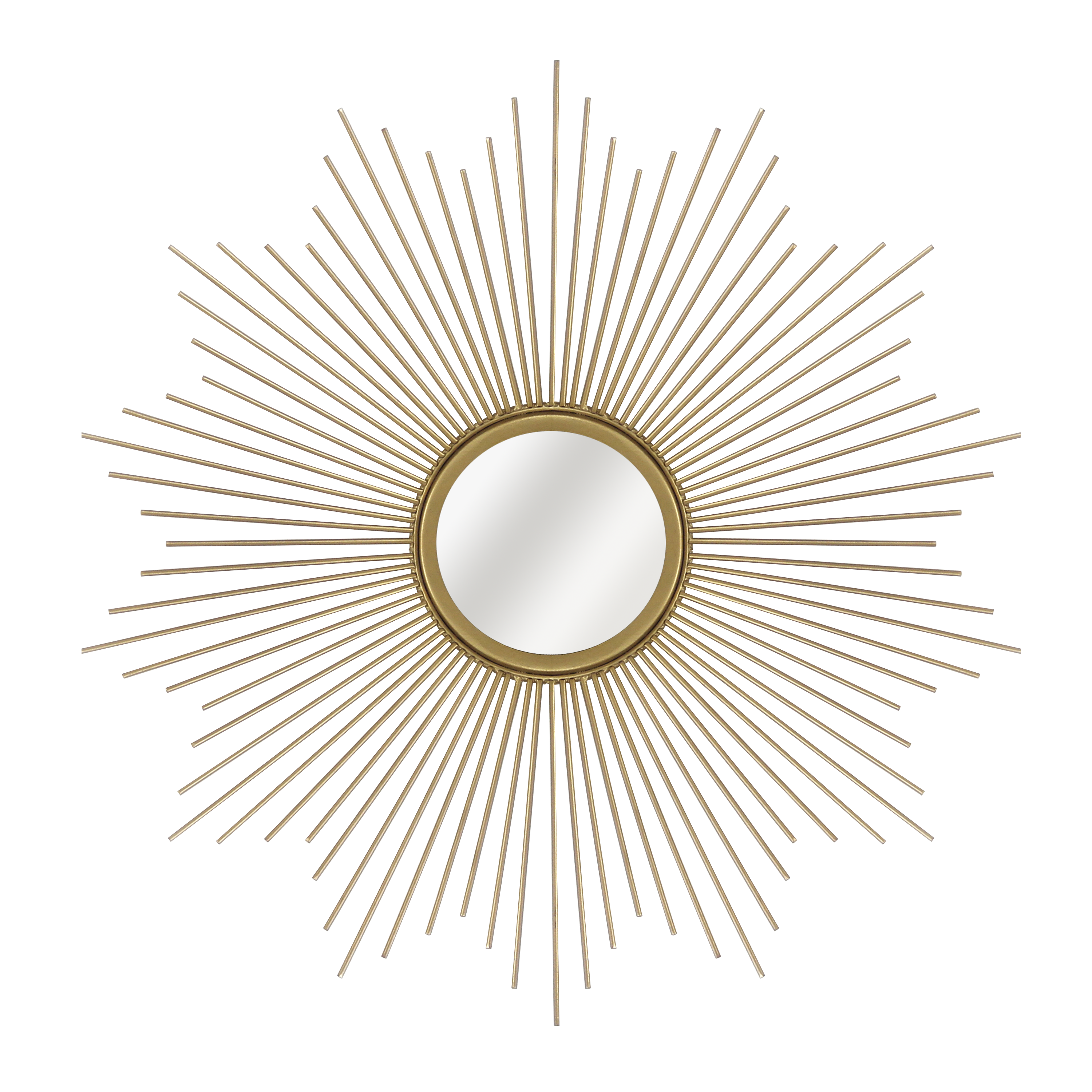 Lustro dekoracyjne Sun złote śr. 55 cm Inspire - 16