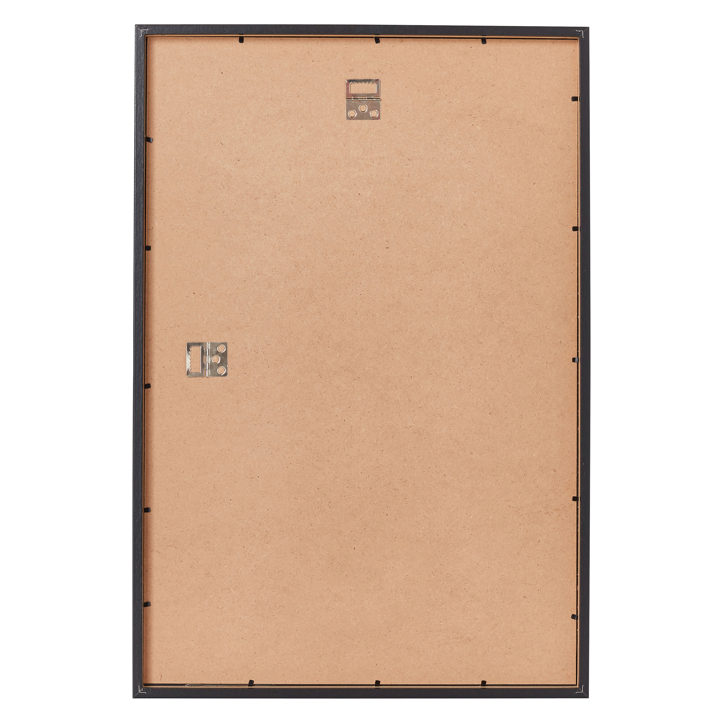 Espejo enmarcado de pared rectangular Milo MDF negro mate INSPIRE de 42.4 x 62.4 cm - 5