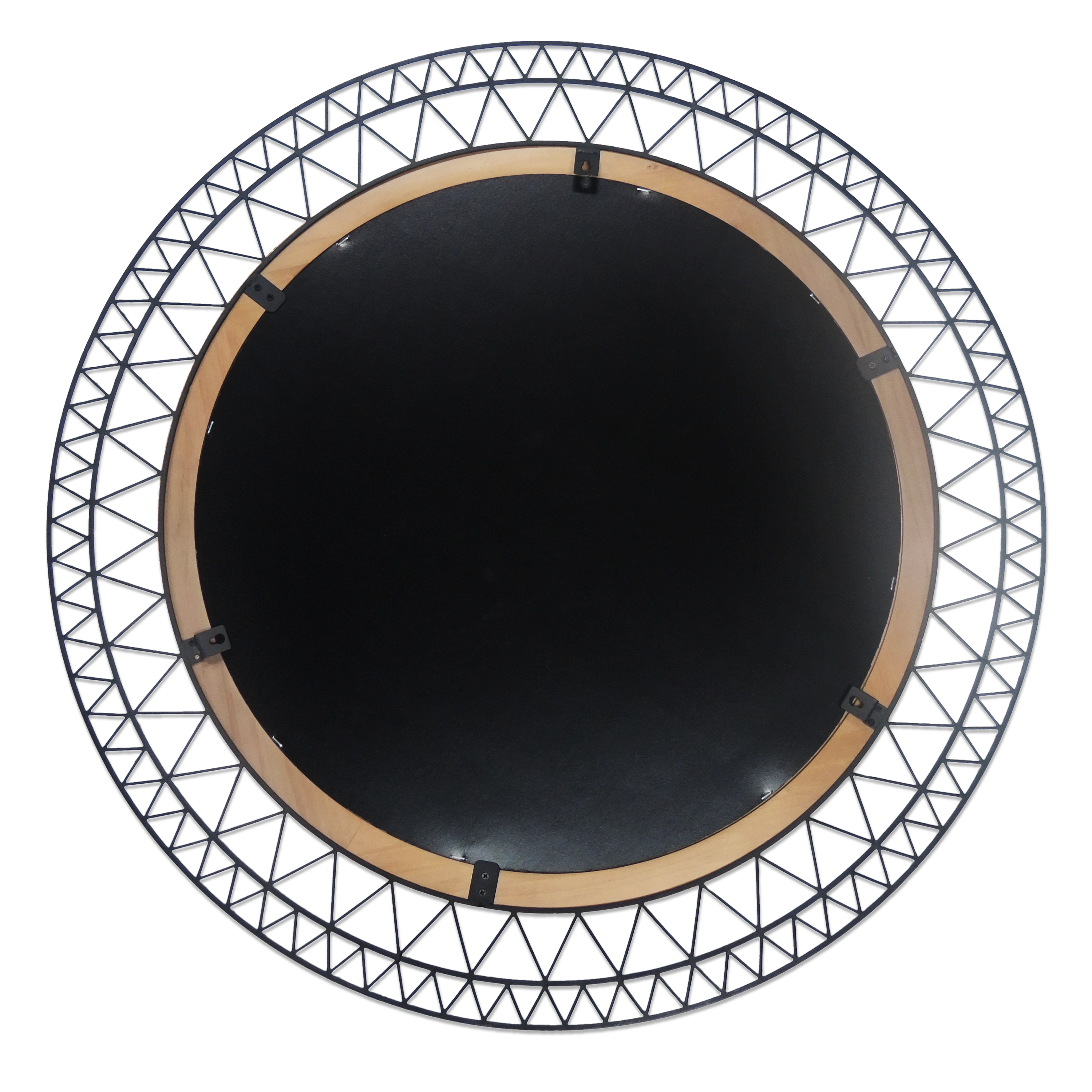 Specchio MANAM tondo in legno rovere Ø 80 cm INSPIRE - 15