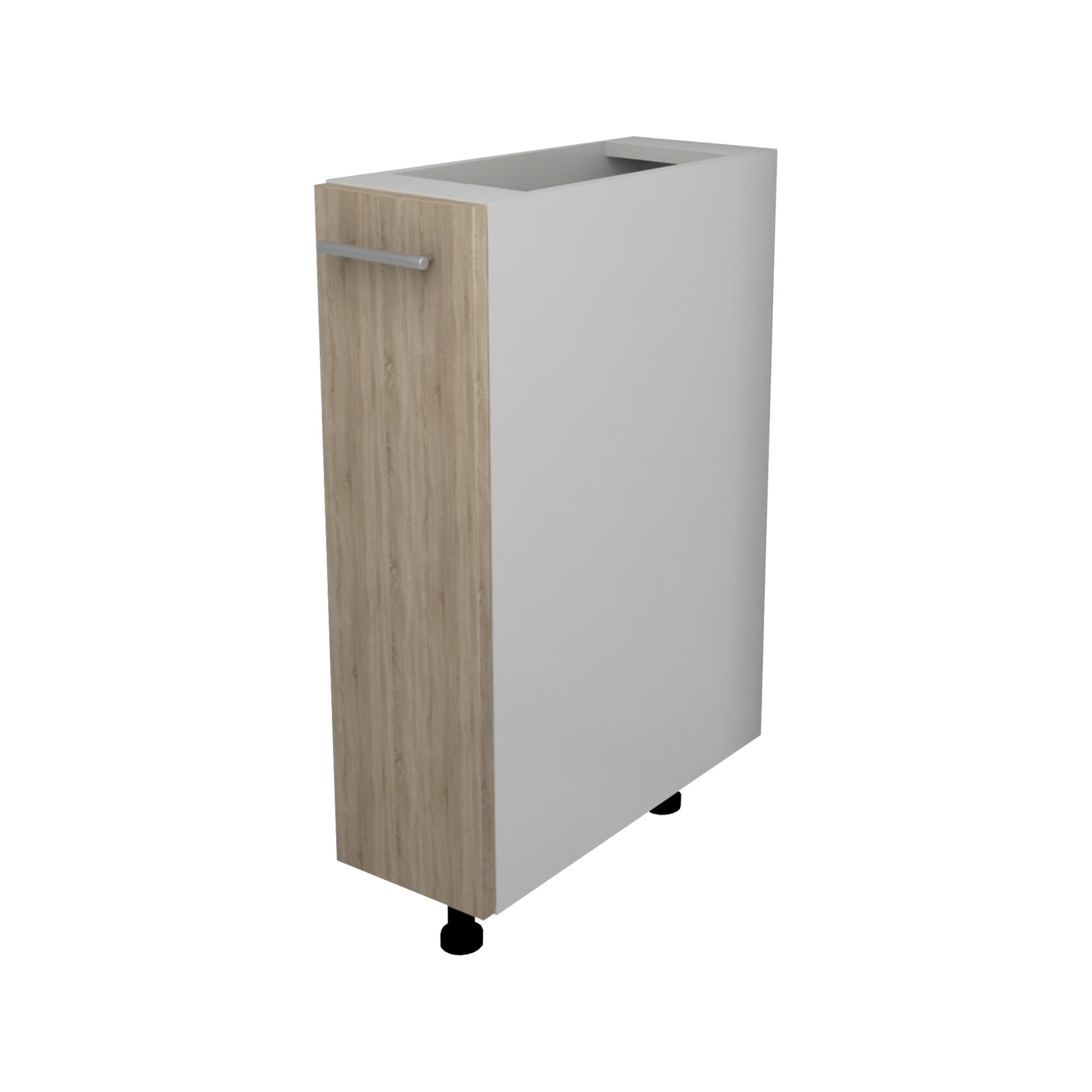 Corp inferior Delice, jolly, latime 20 cm, material usa PAL melaminat, decor sonoma