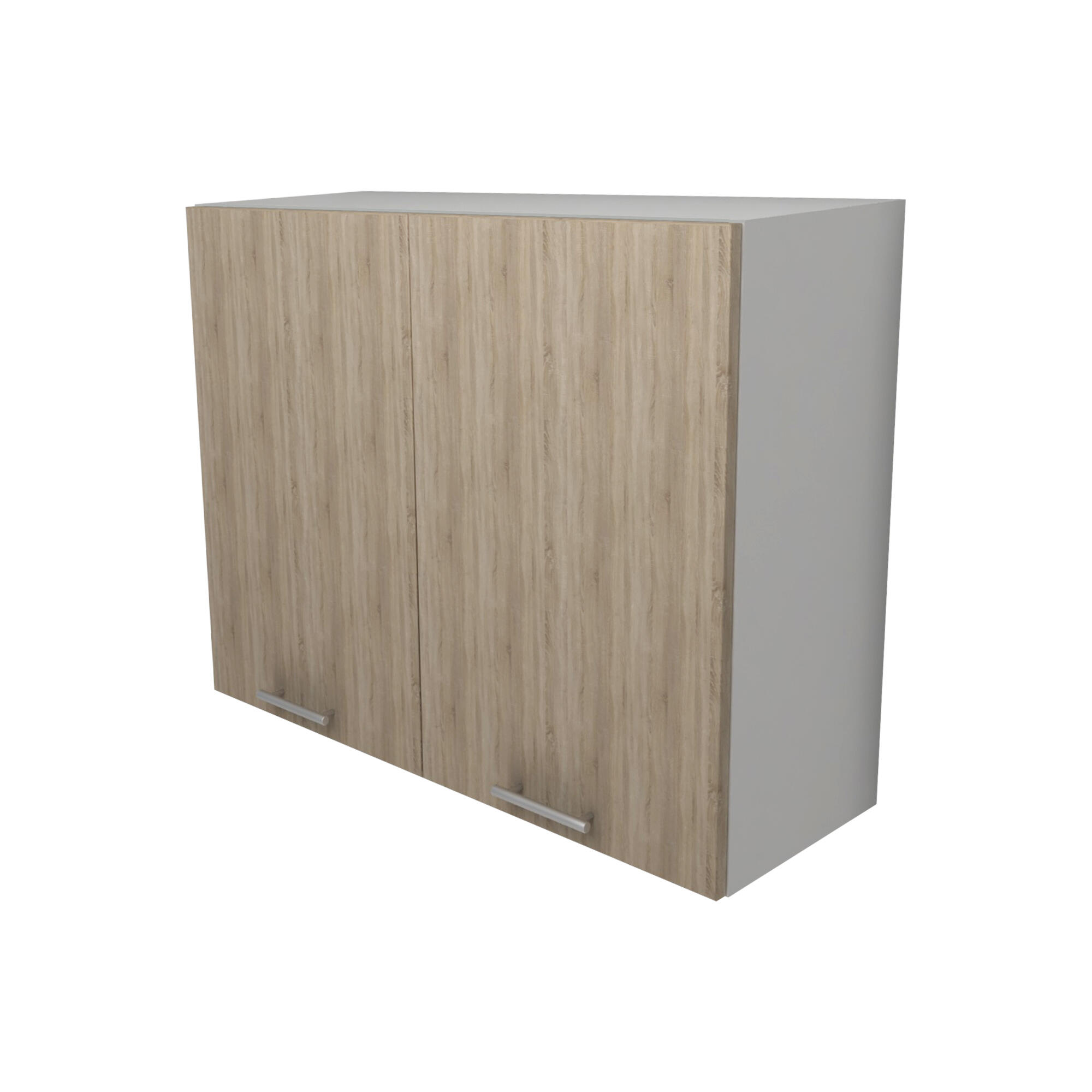 Corp superior Delice, 2 usi, latime 80 cm, material usa PAL melaminat, decor sonoma